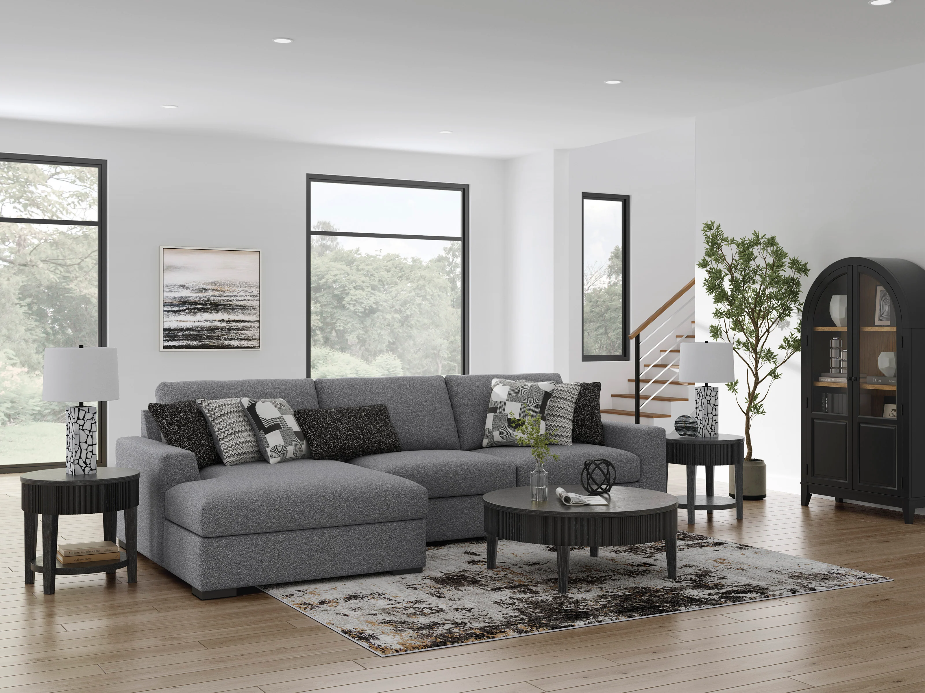 Bealton 3-Piece Sectional with Chaise - Image 5