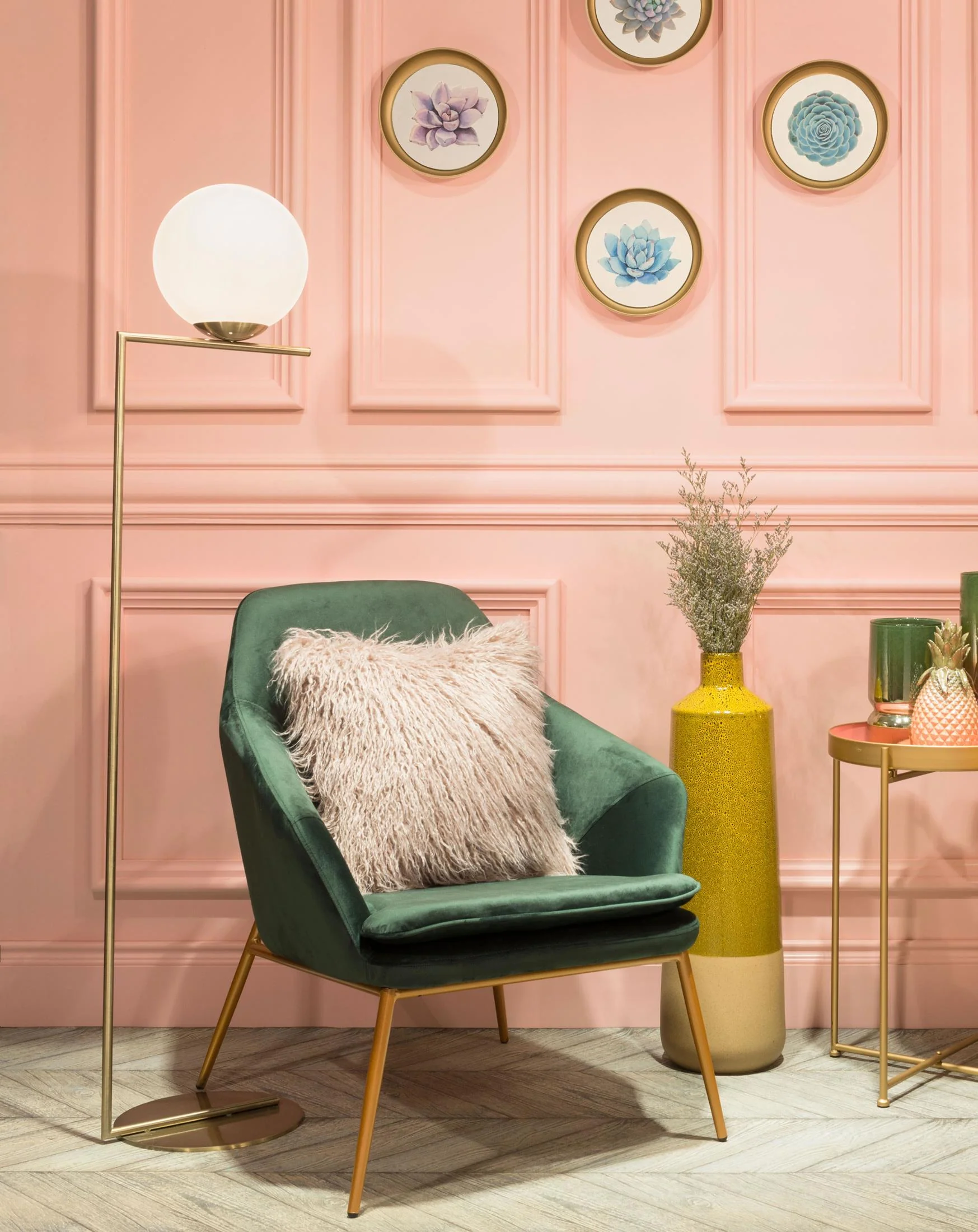 Belair Floor Lamp Brass - Image 4