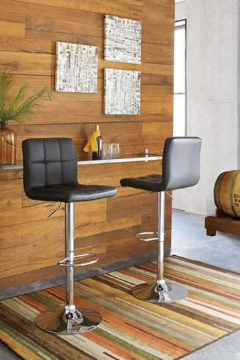Bellatier Adjustable Height Bar Stool (Set of 2) - Image 4