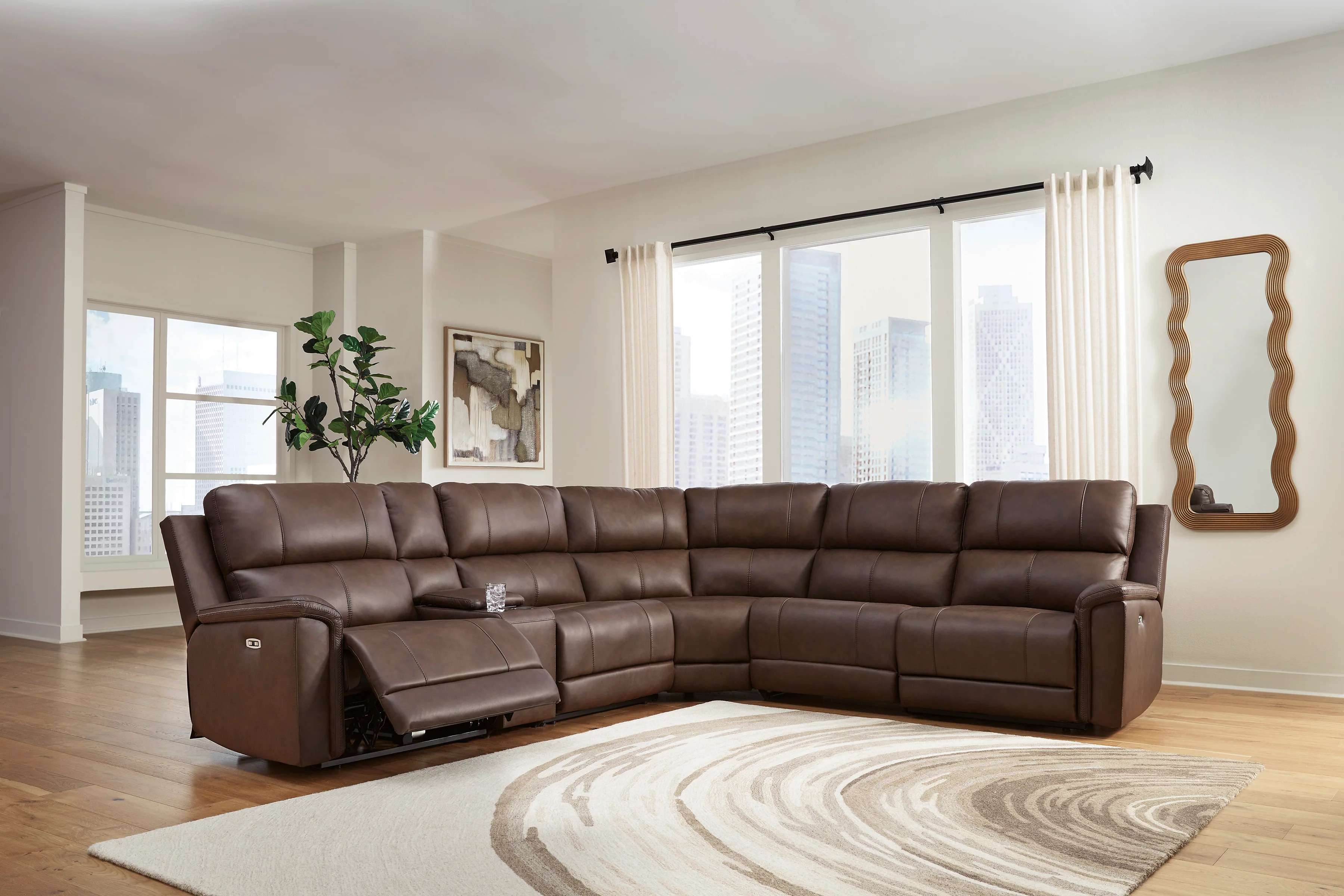 Beryton 6-Piece Power Reclining Sectional - Image 2