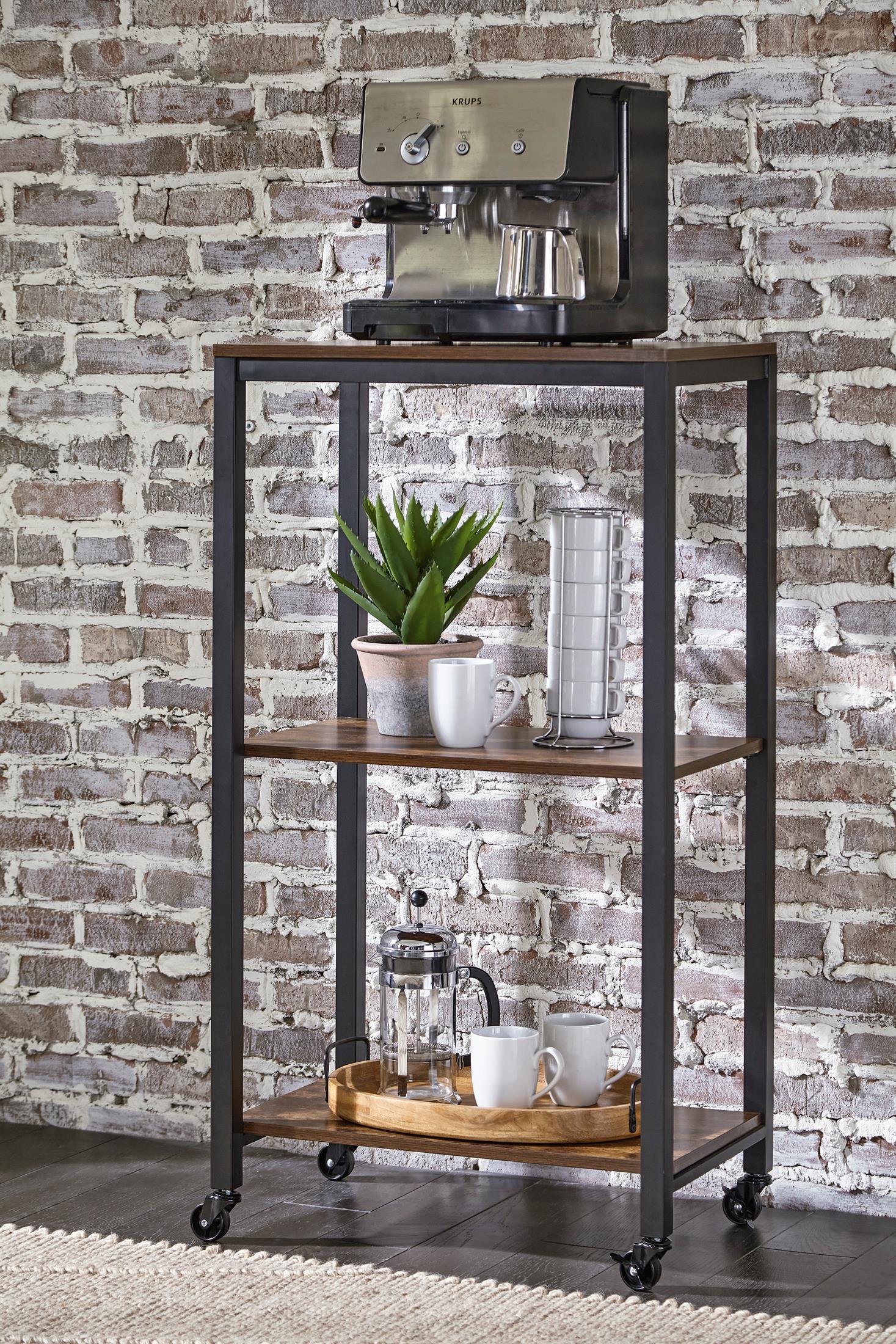 Bevinfield Bar Cart with Casters - Image 2