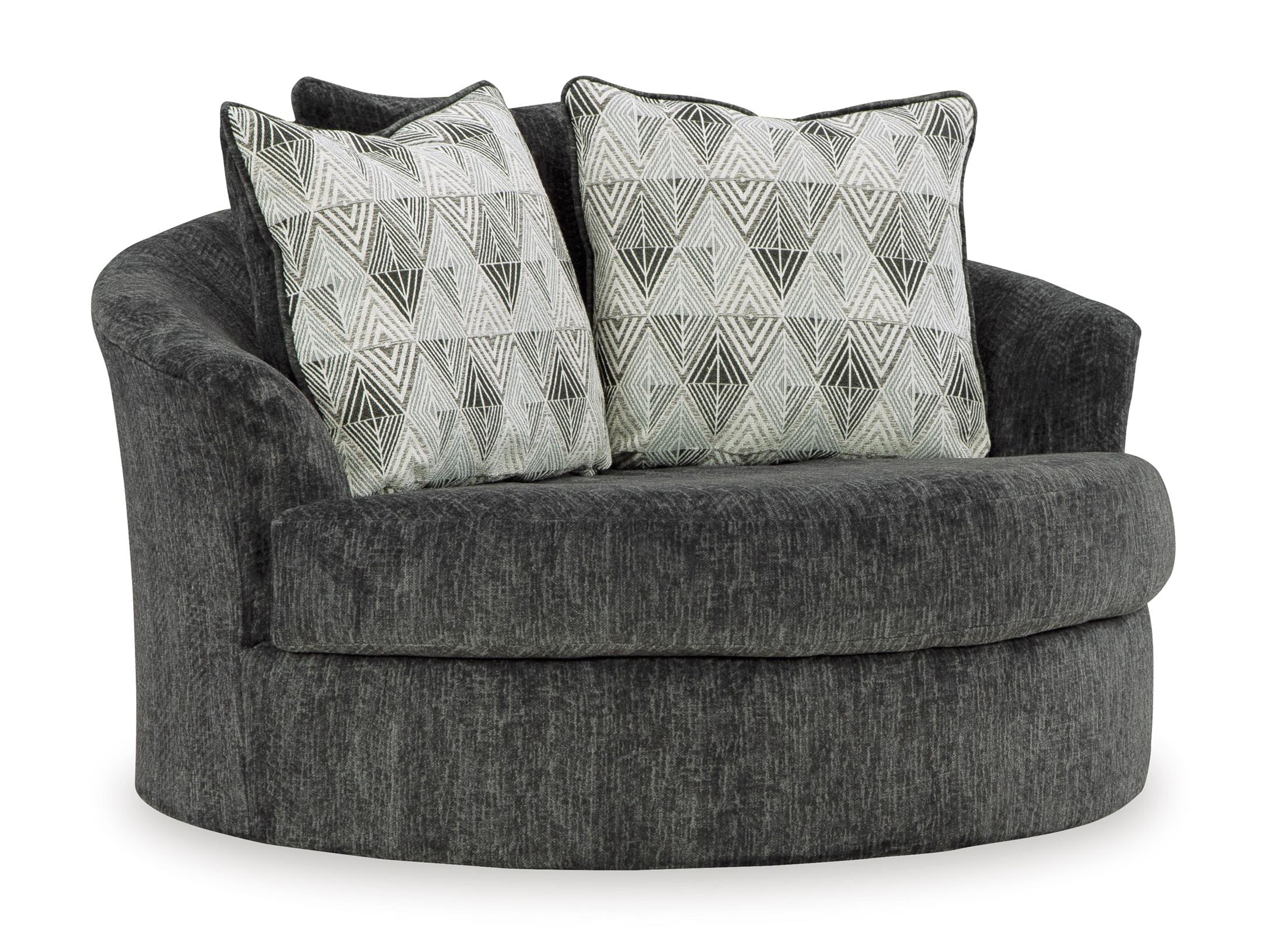 Biddeford Oversized Swivel Accent Chair - Image 3