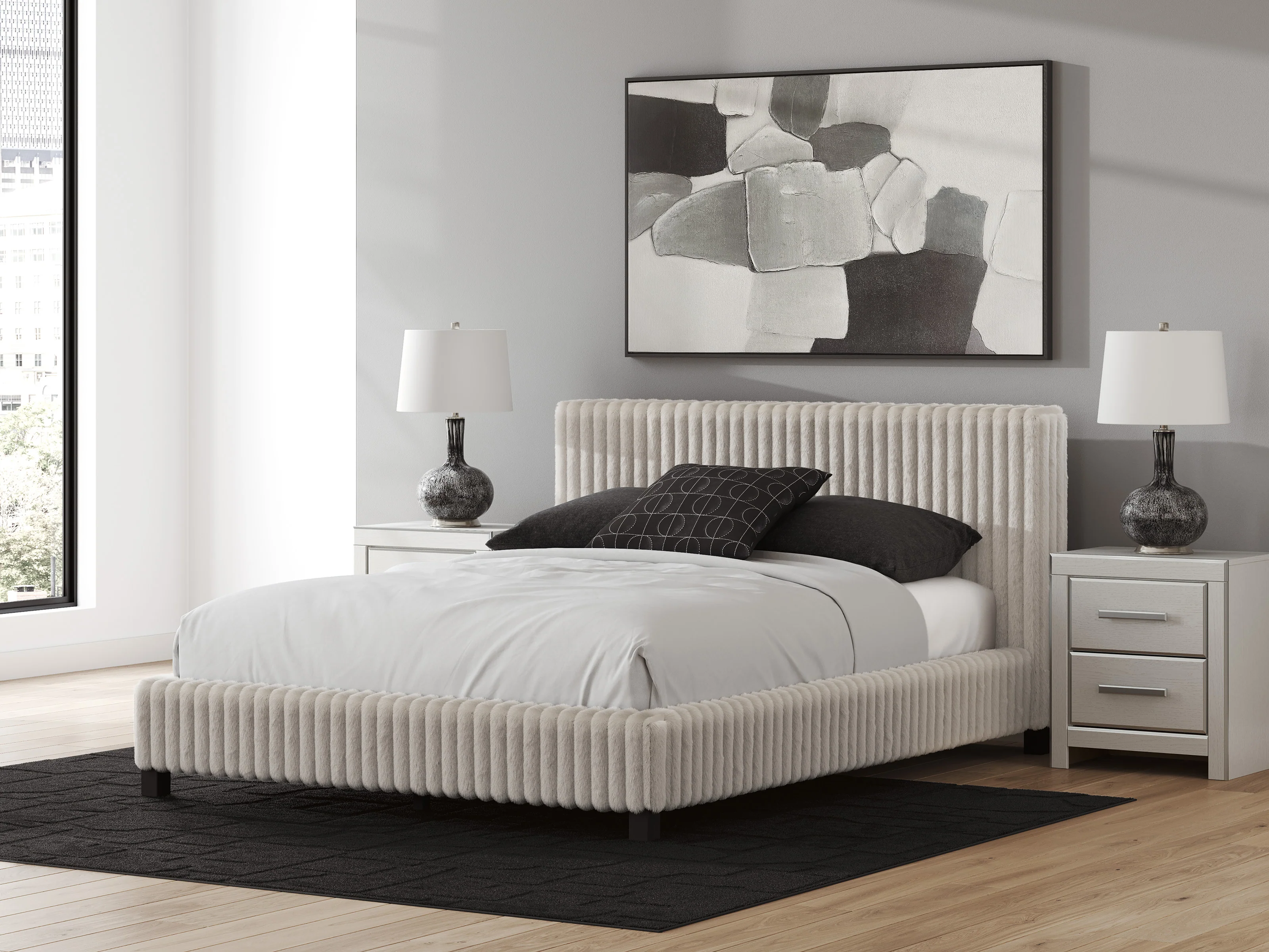Birmonton Upholstered Bed - Image 3