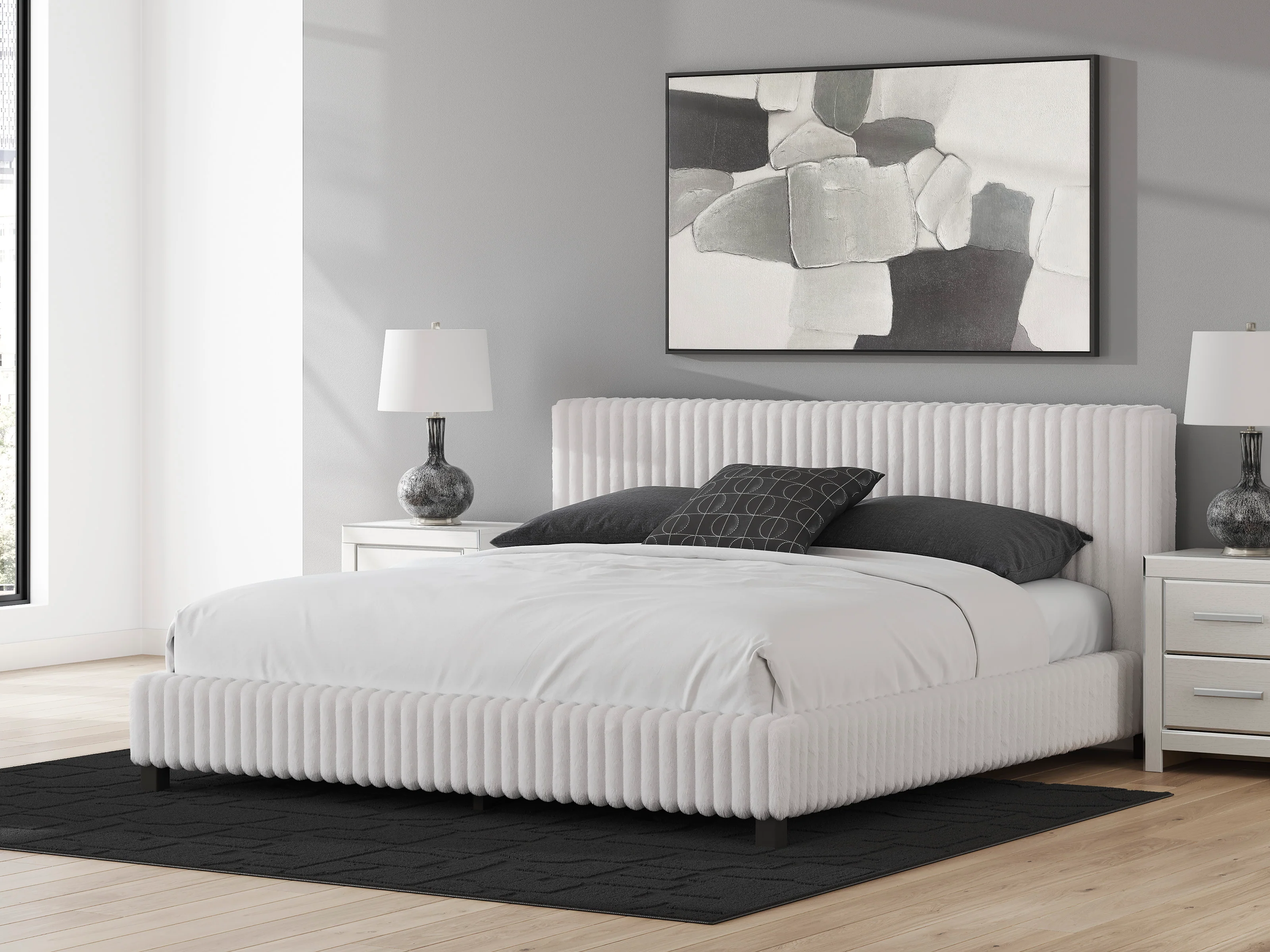Birmonton Upholstered Bed - Image 9