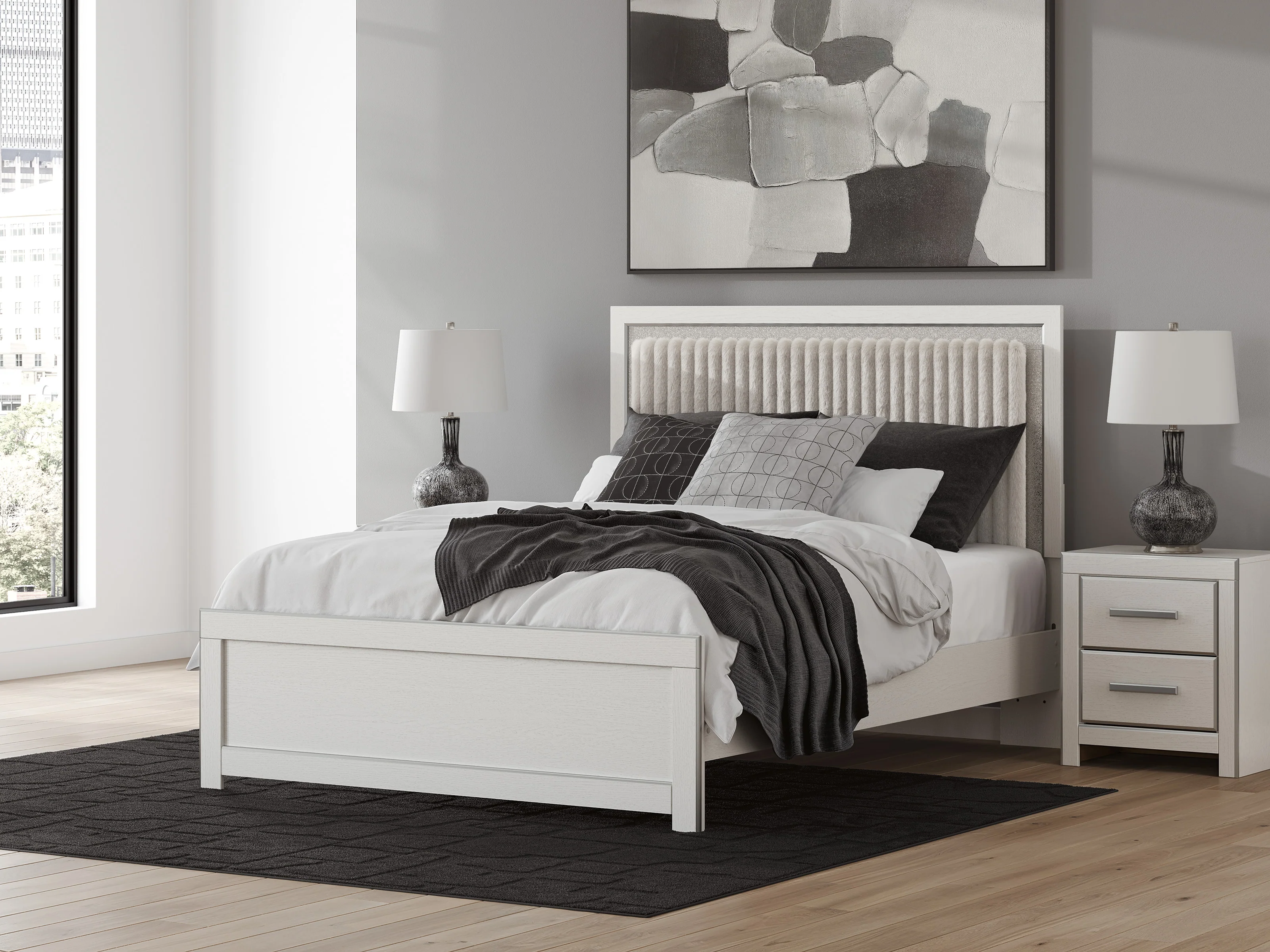 Birmonton Upholstered Platform Bed - Image 17