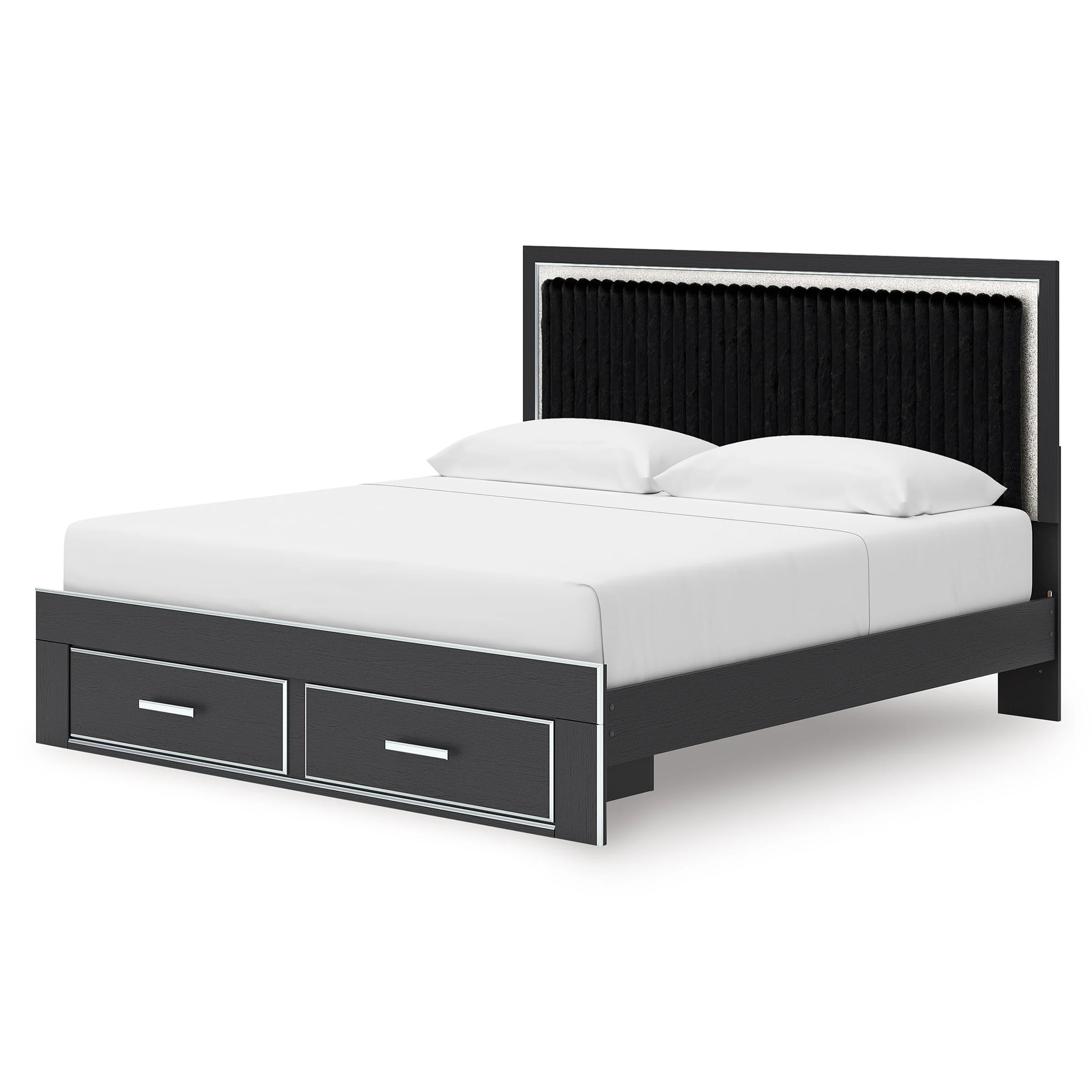 Birmonton Upholstered Panel Storage Bed - Image 11