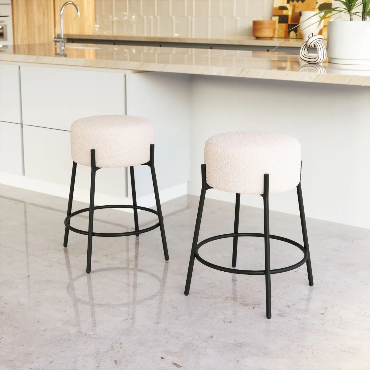 Blanche Counter Stool (Set of 2) - Image 4