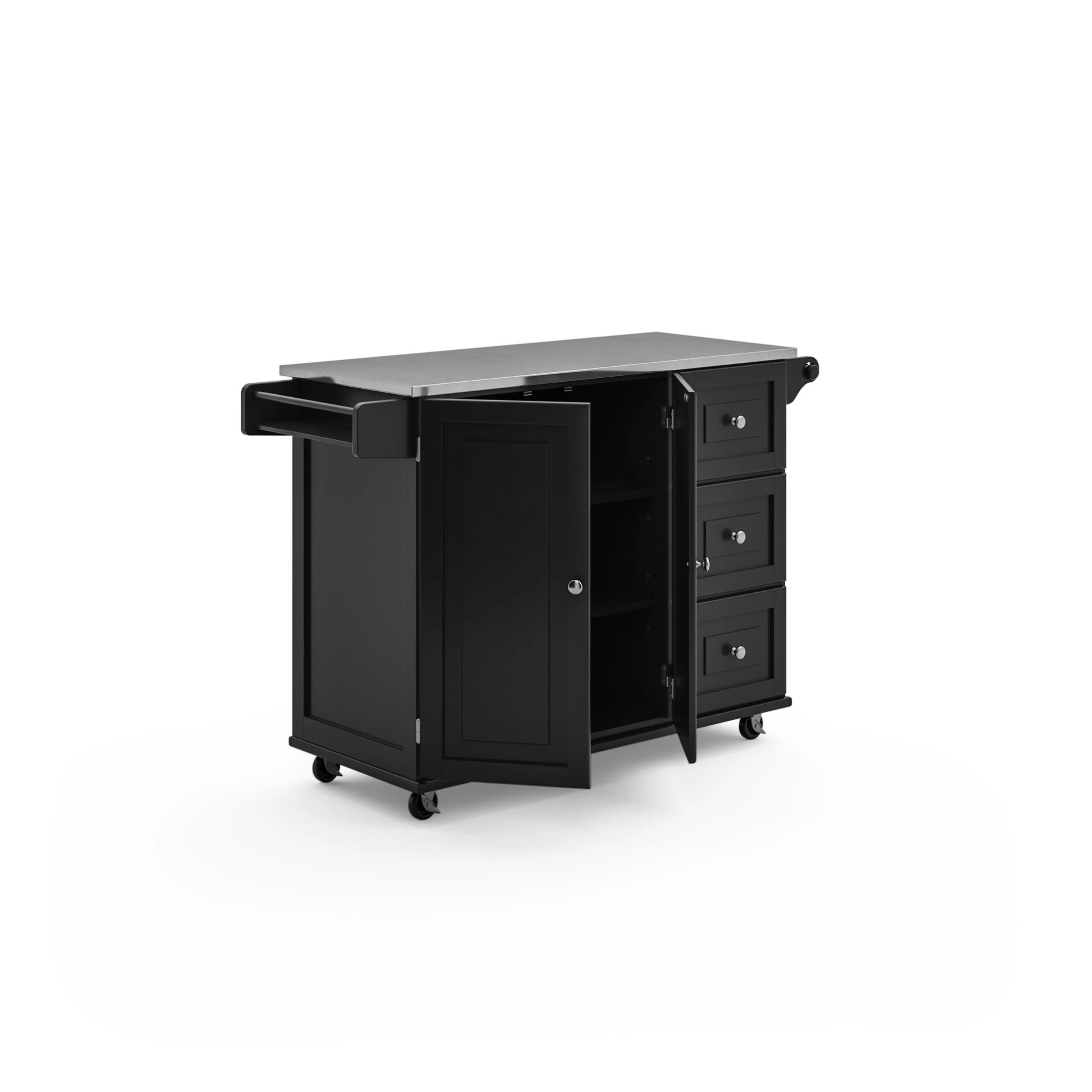Dolly Madison 3 Drawer Kitchen Cart - Image 10