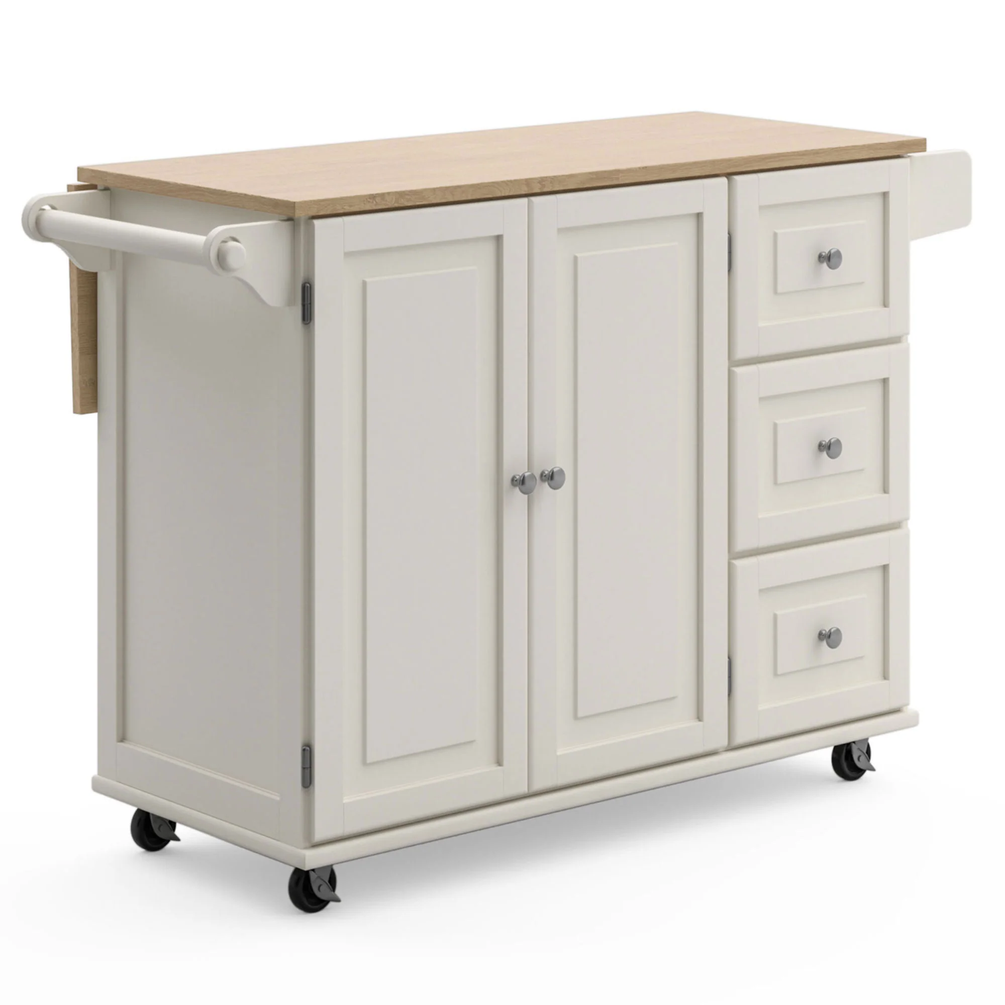 Dolly Madison 3 Drawer Kitchen Cart - Image 24
