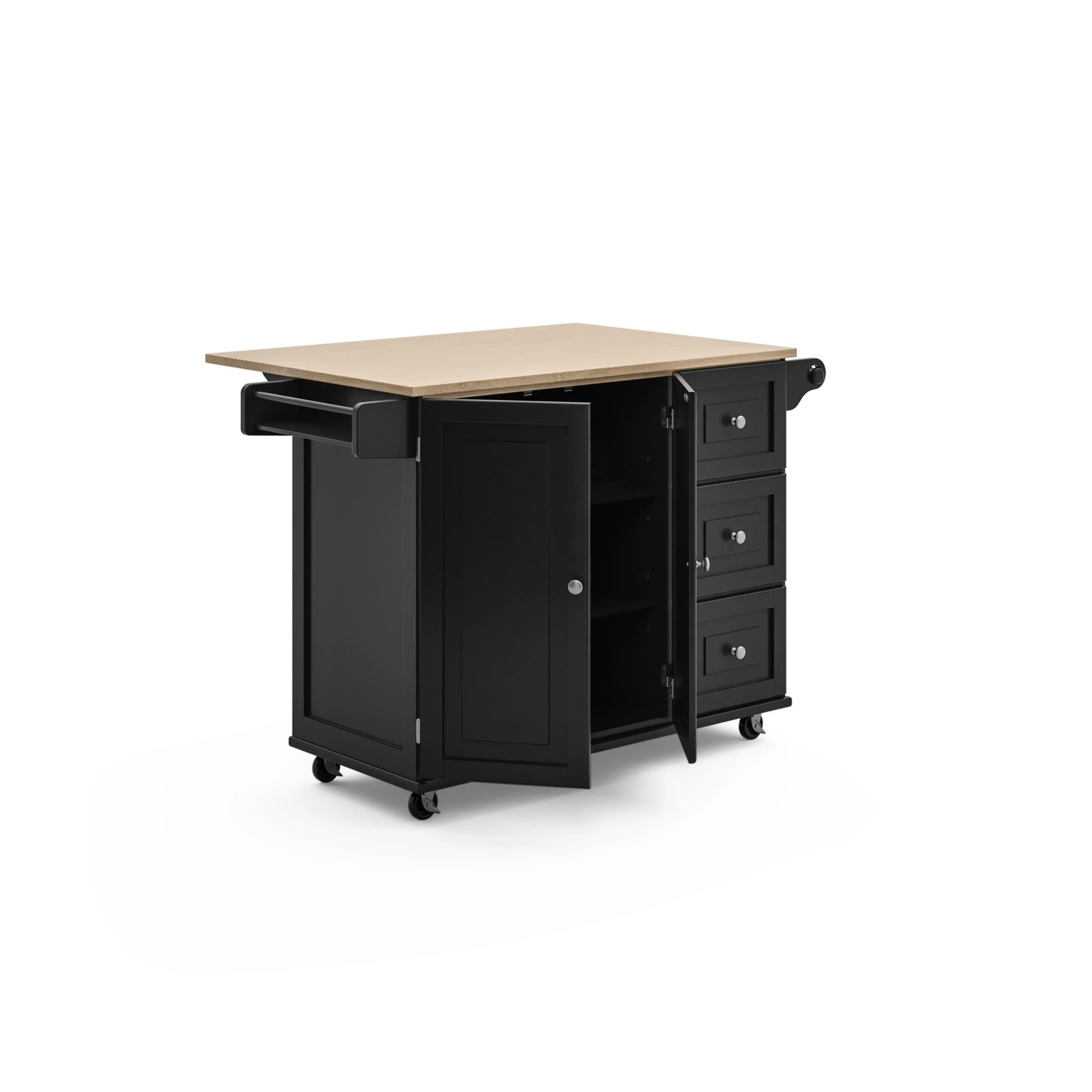 Dolly Madison 3 Drawer Kitchen Cart - Image 44