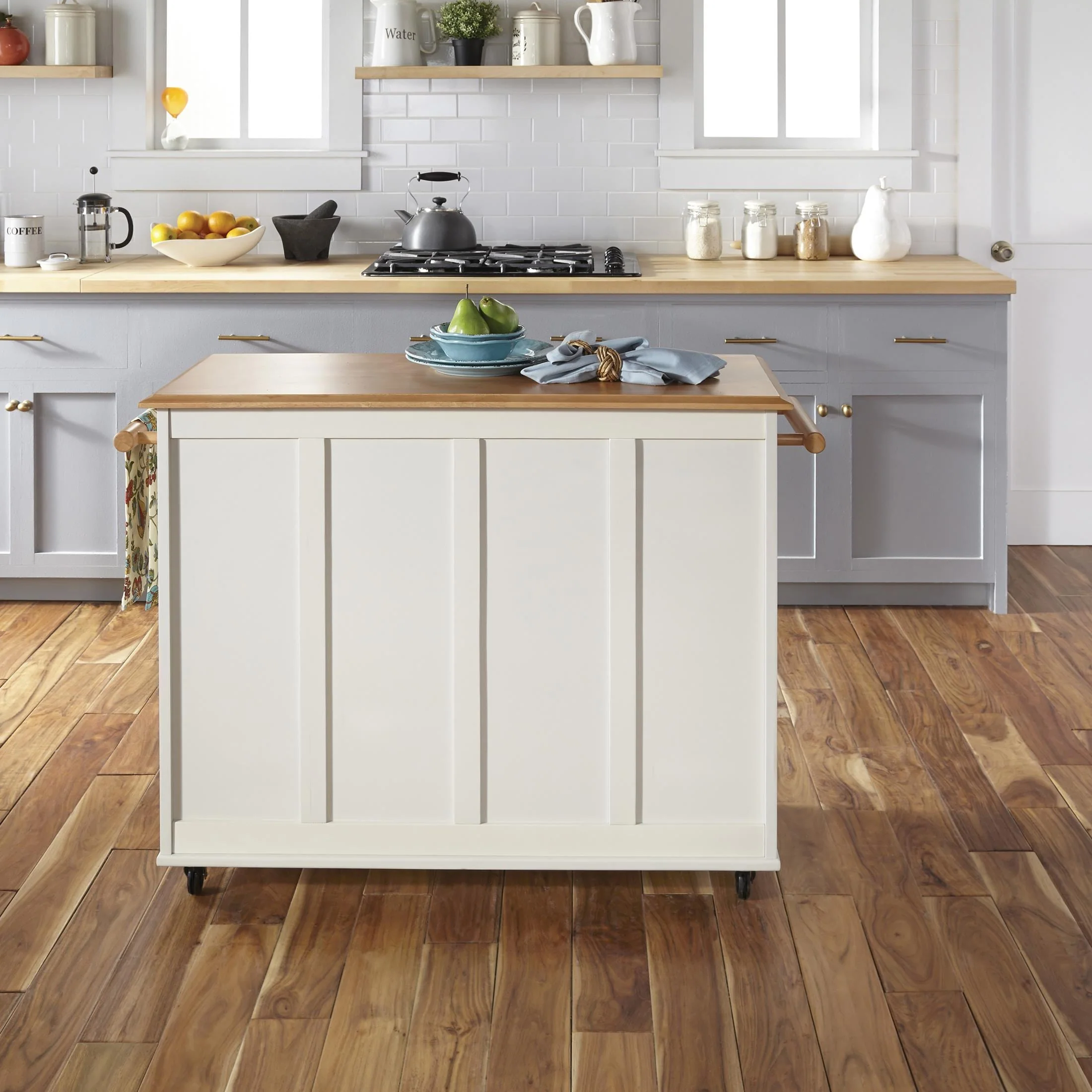 Dolly Madison Double Door Kitchen Cart - Image 5