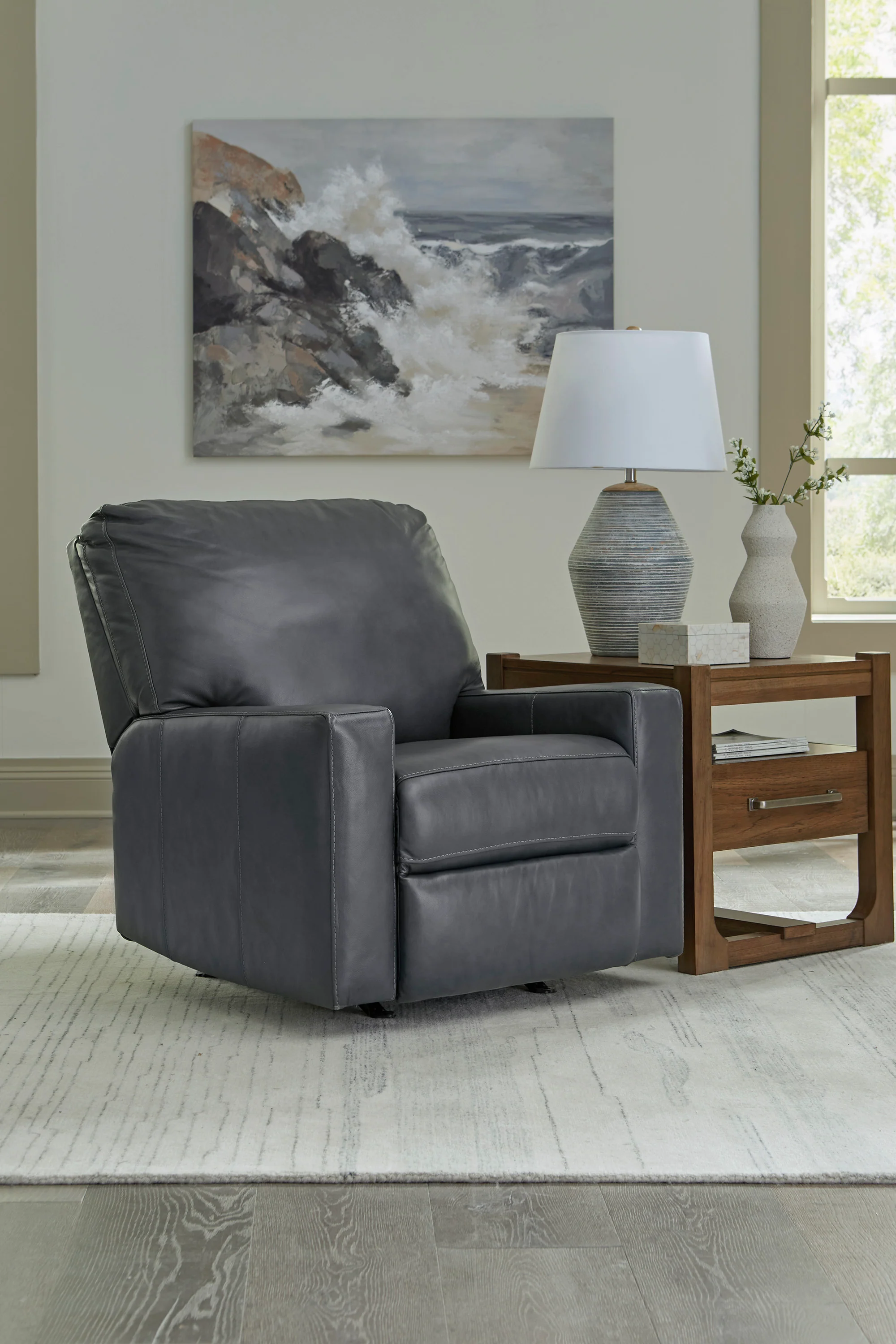 Bolsena Leather Rocker Recliner - Image 11