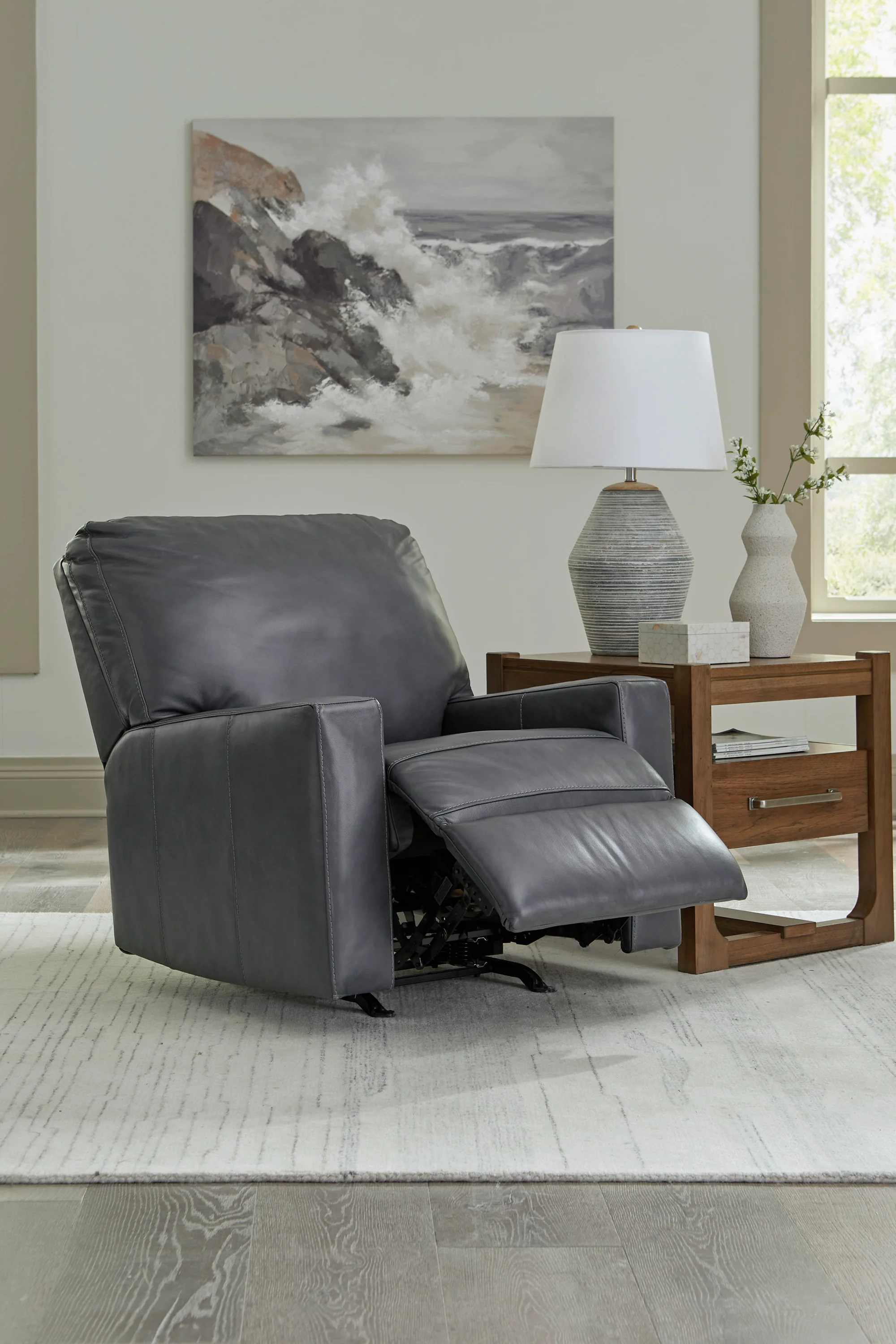 Bolsena Leather Rocker Recliner - Image 13