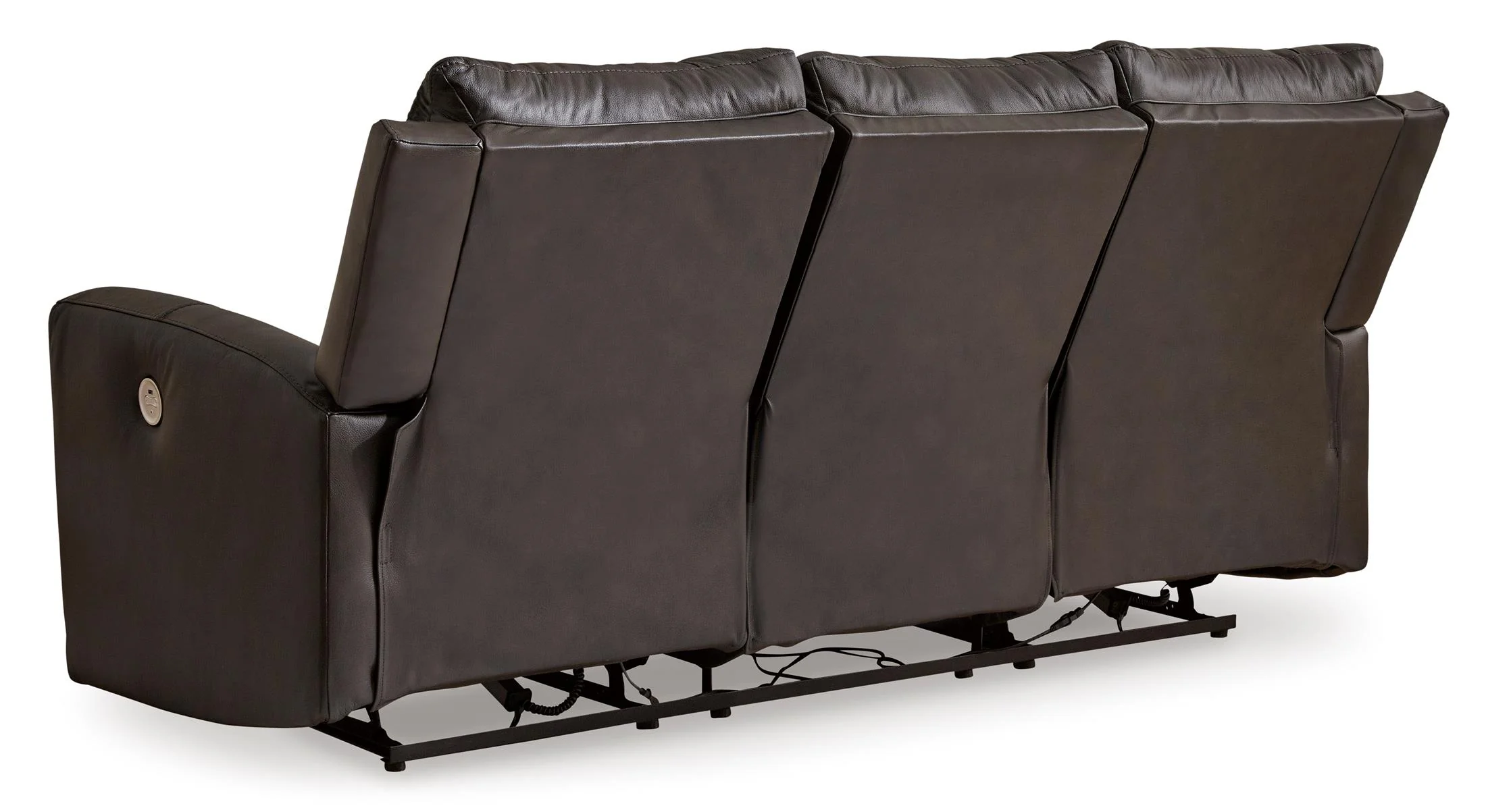 Boxmere Leather Power Reclining Sofa - Image 6