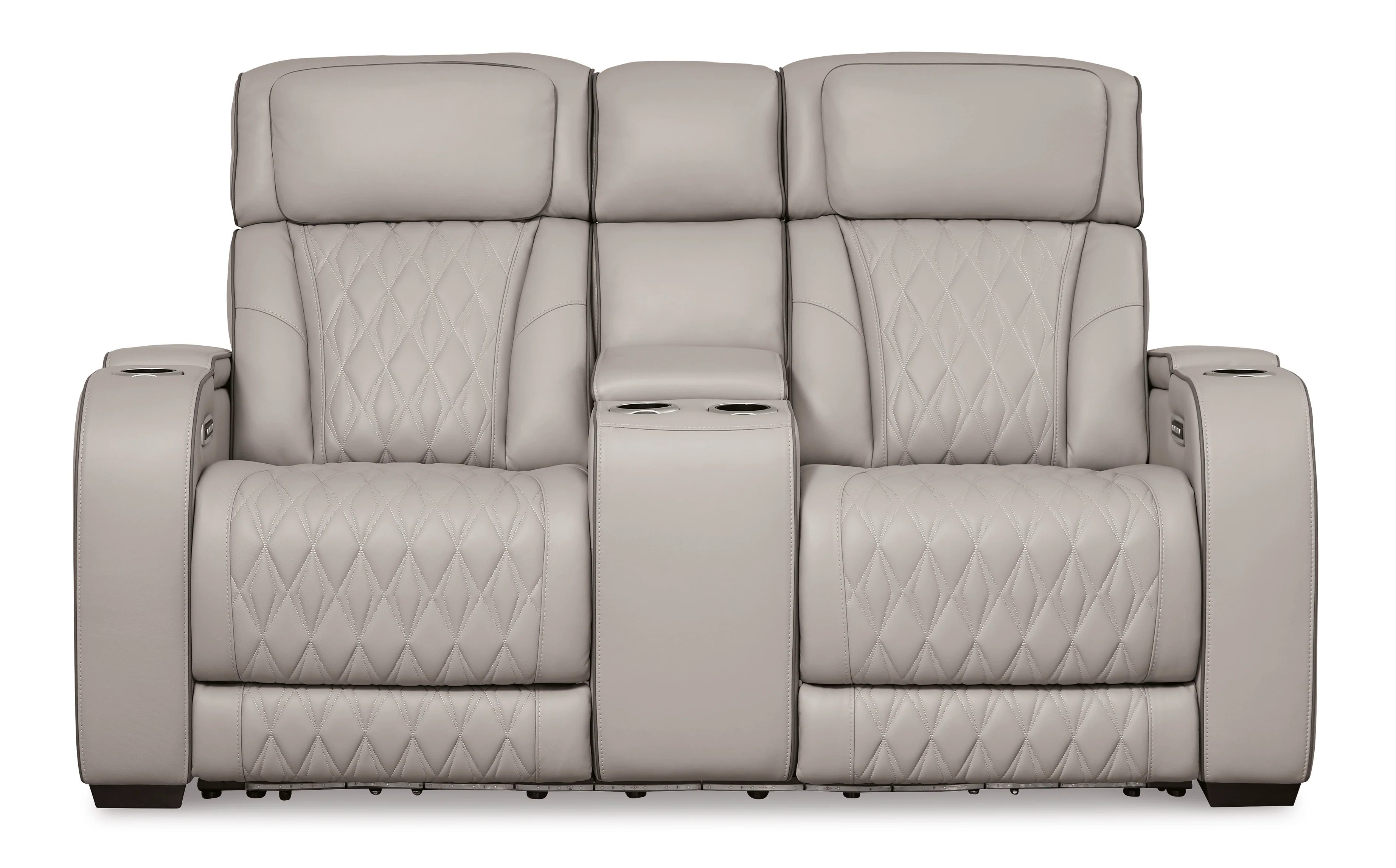 Boyington Power Reclining Console Loveseat with Adjustable Headrest - Image 2