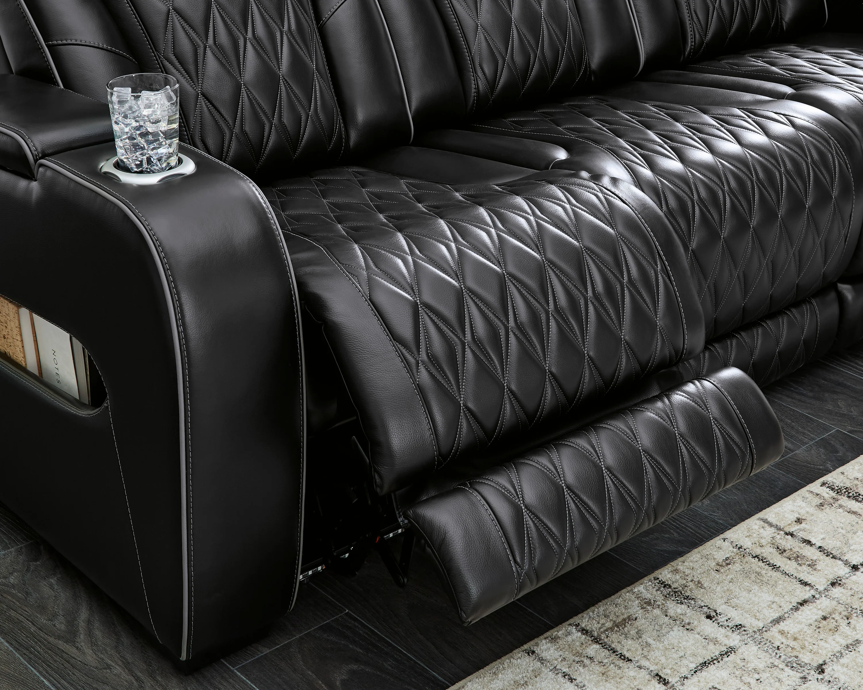 Boyington Power Reclining Console Loveseat with Adjustable Headrest - Image 28