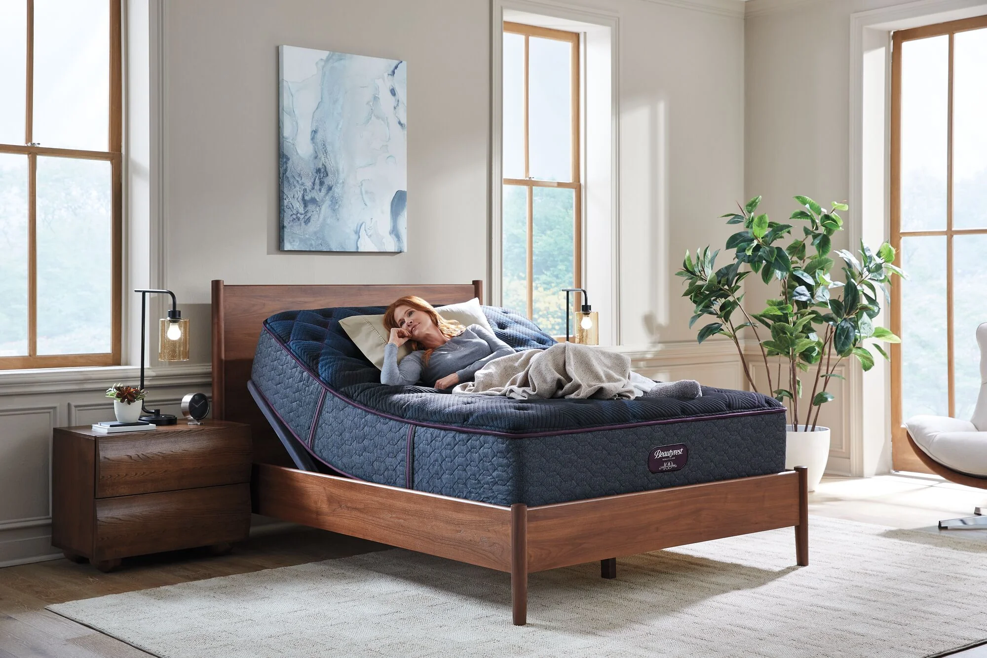 Beautyrest World Class 1000 Series Medium Mattress - Image 2