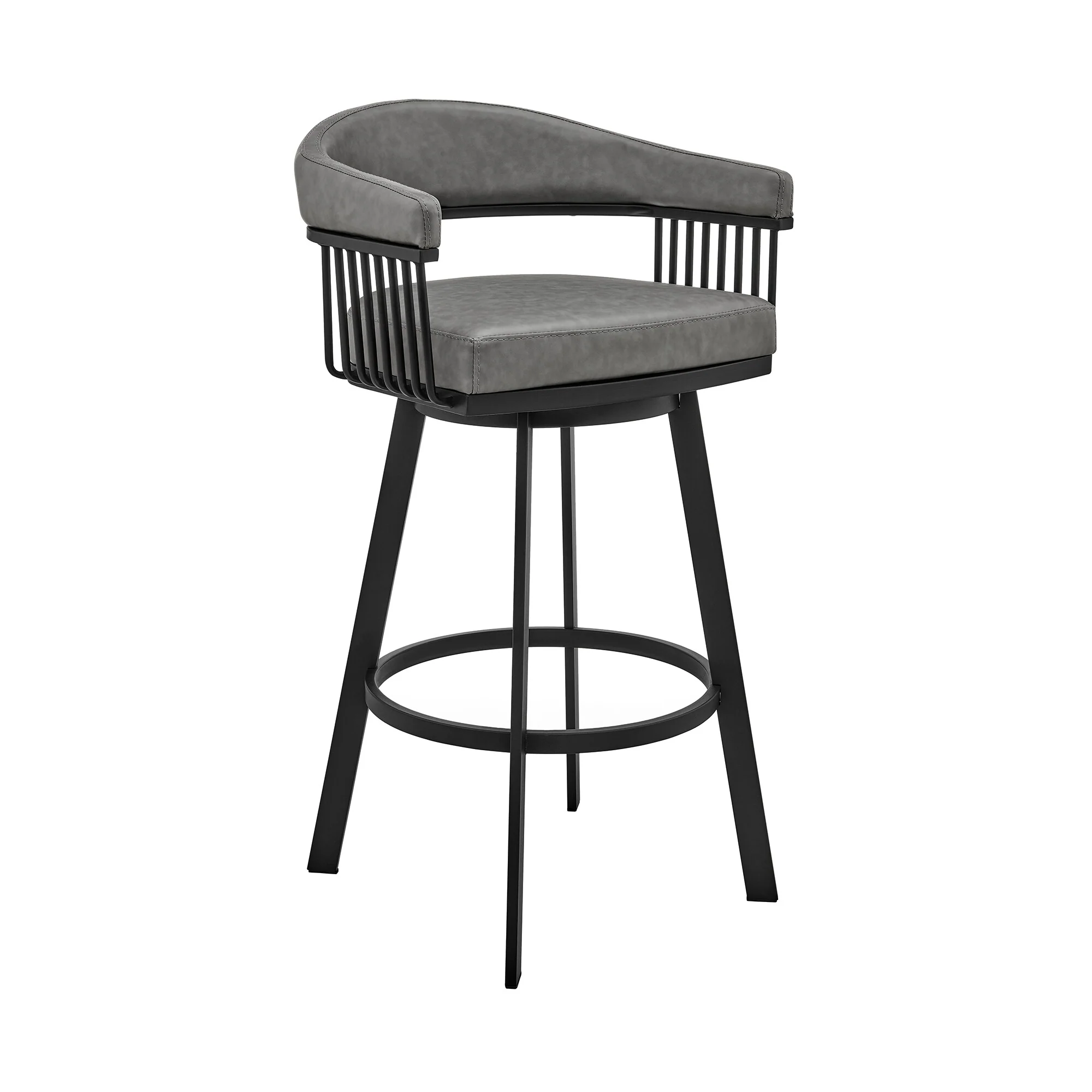 Bronson 25" Counter Height Swivel Bar Stool - Image 2