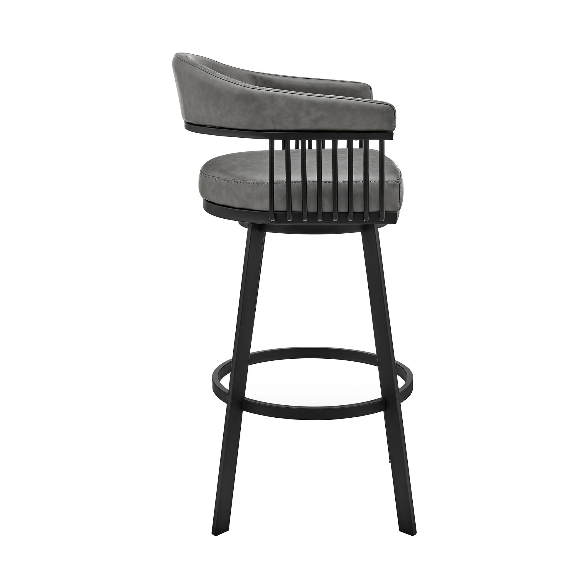 Bronson 25" Counter Height Swivel Bar Stool - Image 3