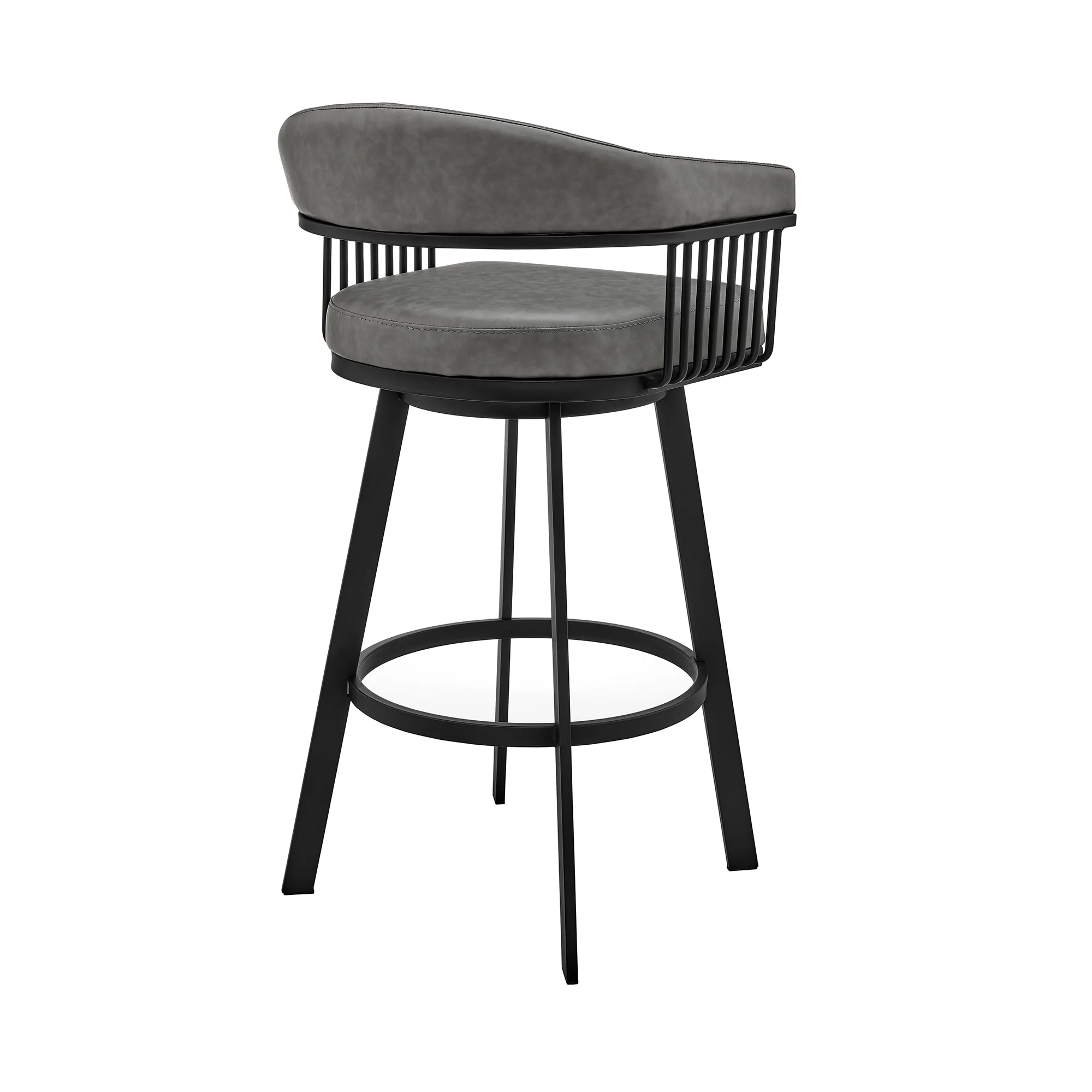 Bronson 25" Counter Height Swivel Bar Stool - Image 4