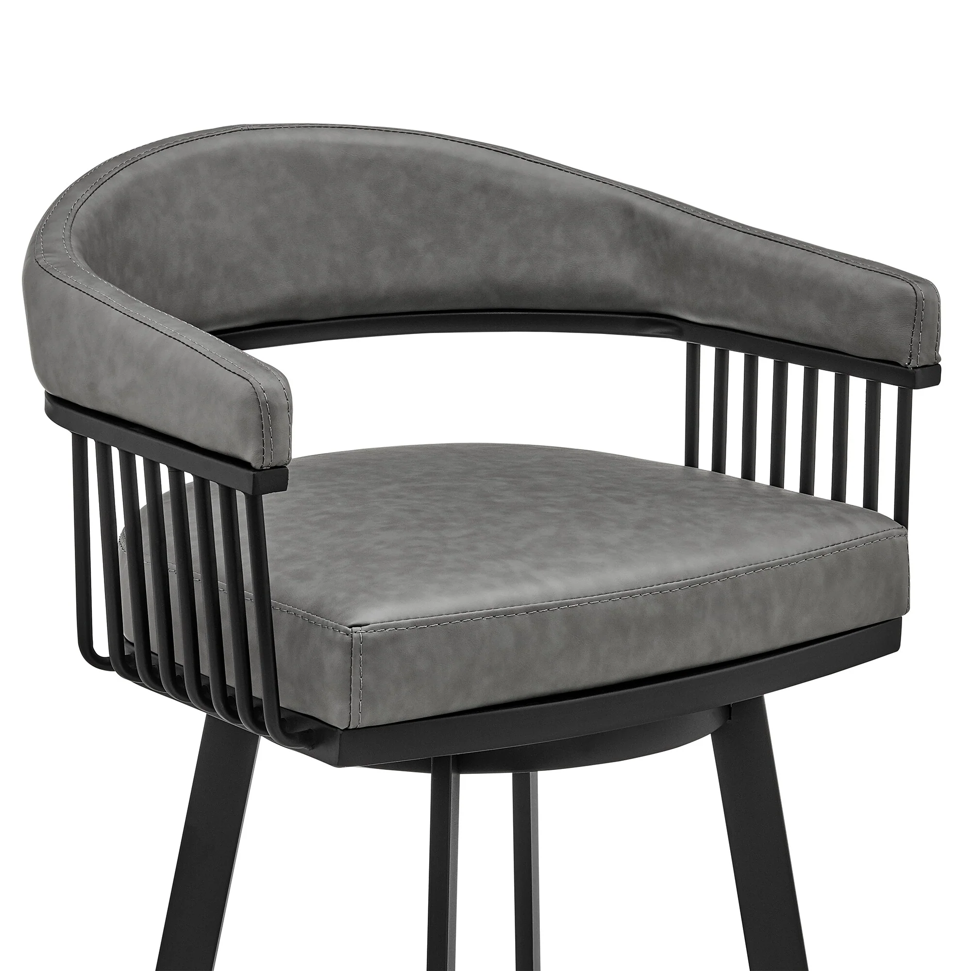 Bronson 25" Counter Height Swivel Bar Stool - Image 6