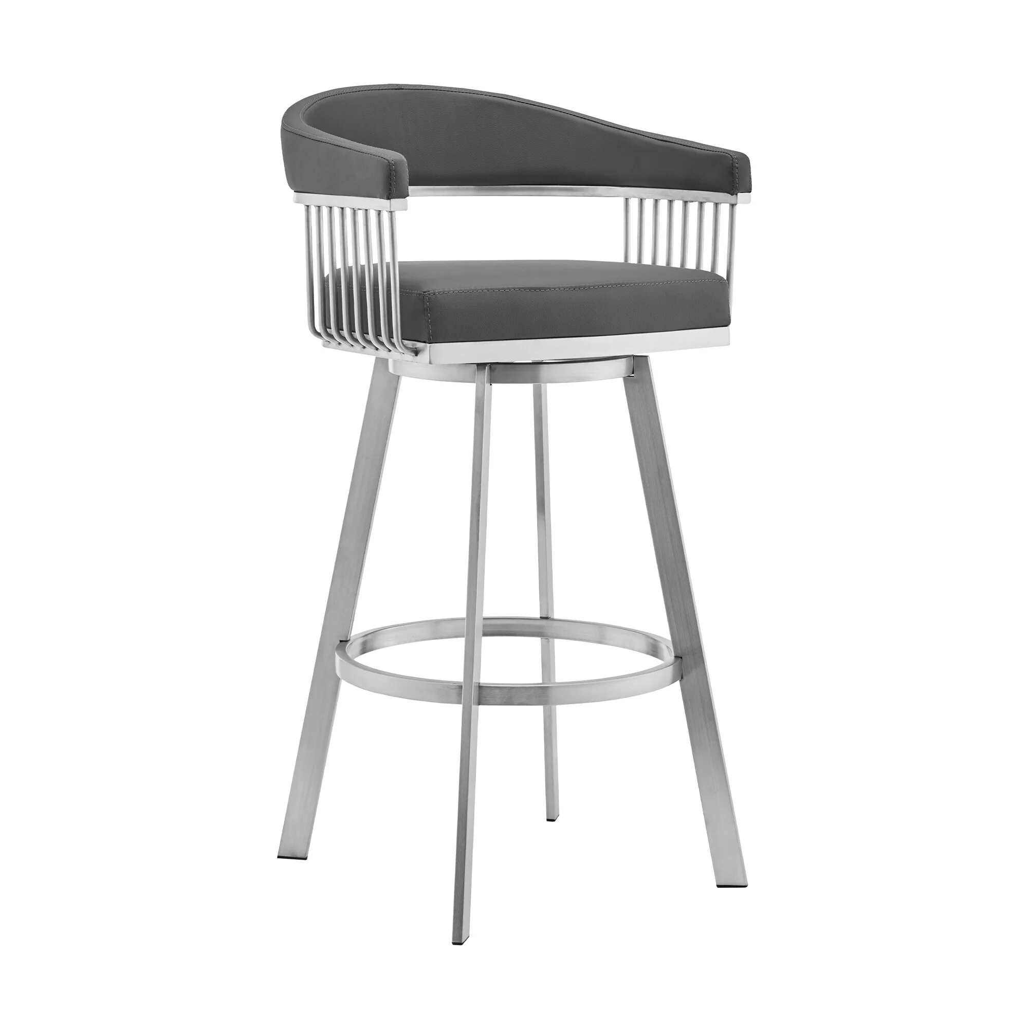 Bronson 25" Swivel Bar Stool - Image 2
