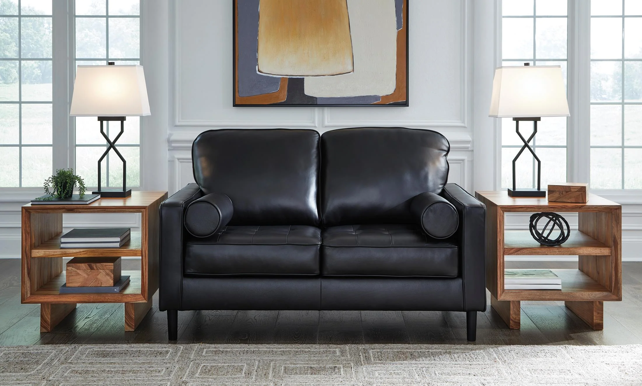 Bryceview Leather Loveseat - Image 2