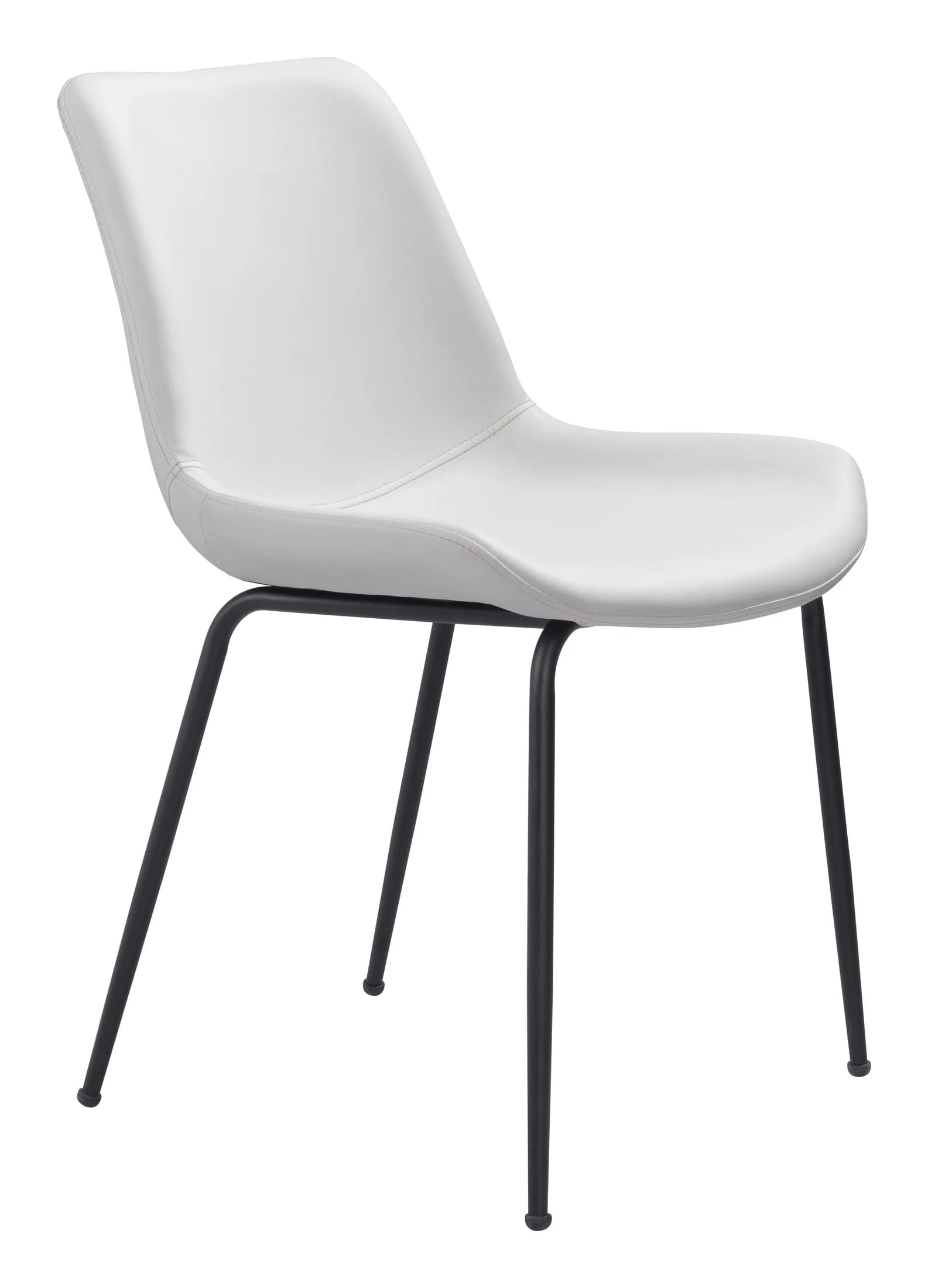 Byron Dining Chair (Set of 2) White - Image 5