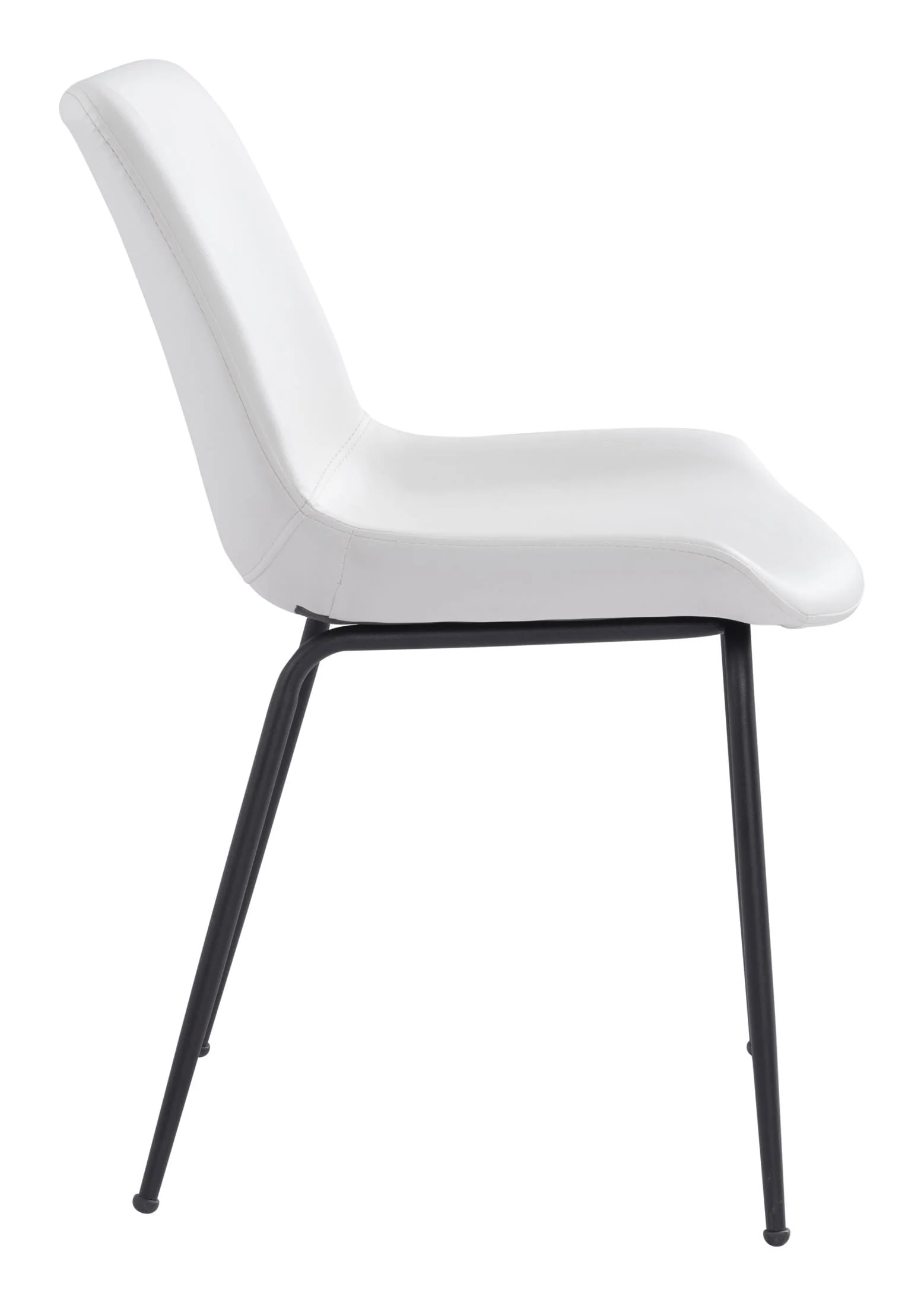 Byron Dining Chair (Set of 2) White - Image 6