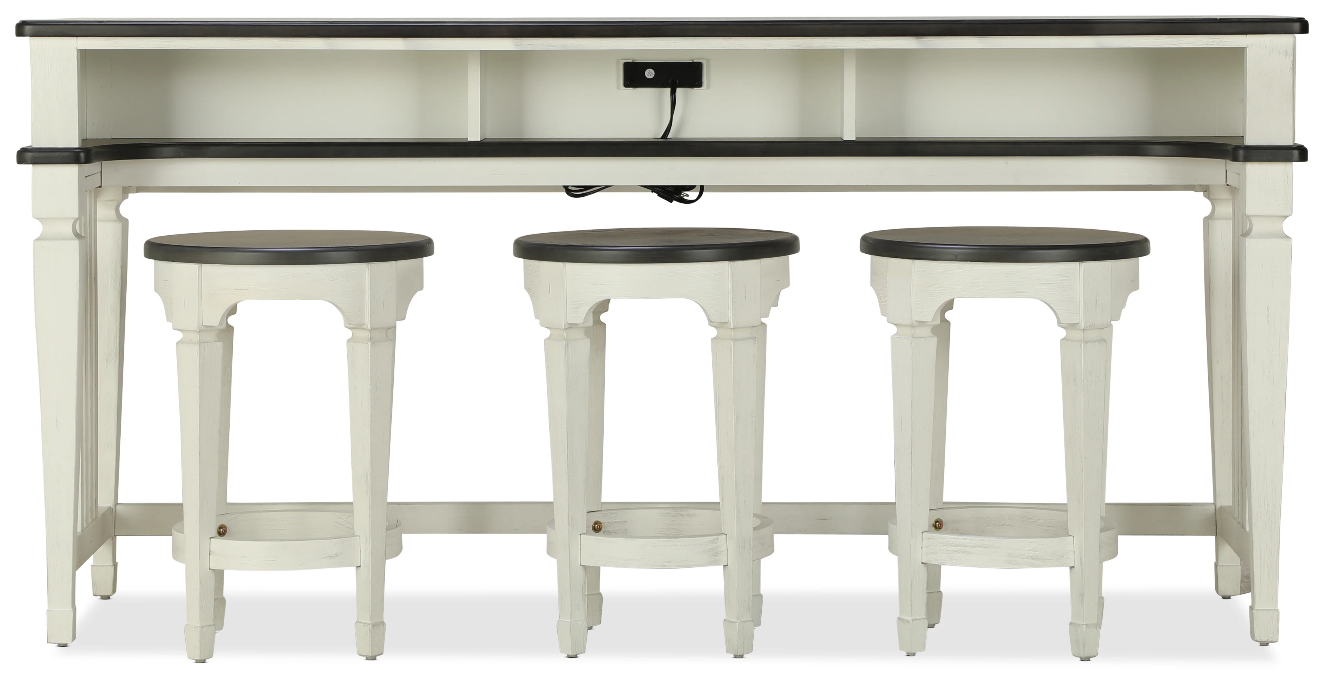 Caden Sofa Table and 3 Stools - Image 2