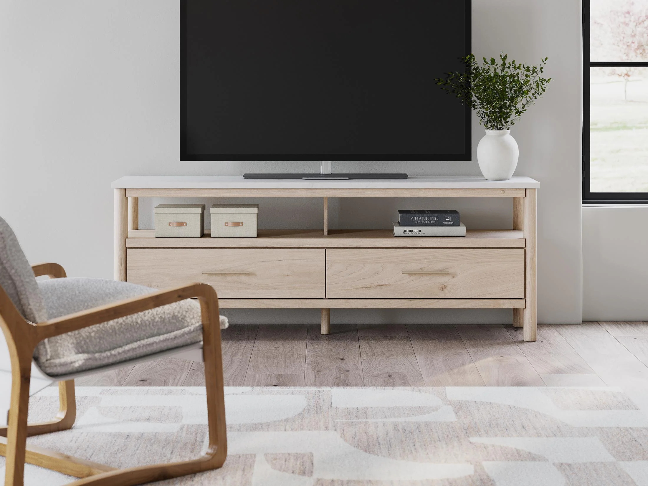 Cadmori 72" TV Stand - Image 11