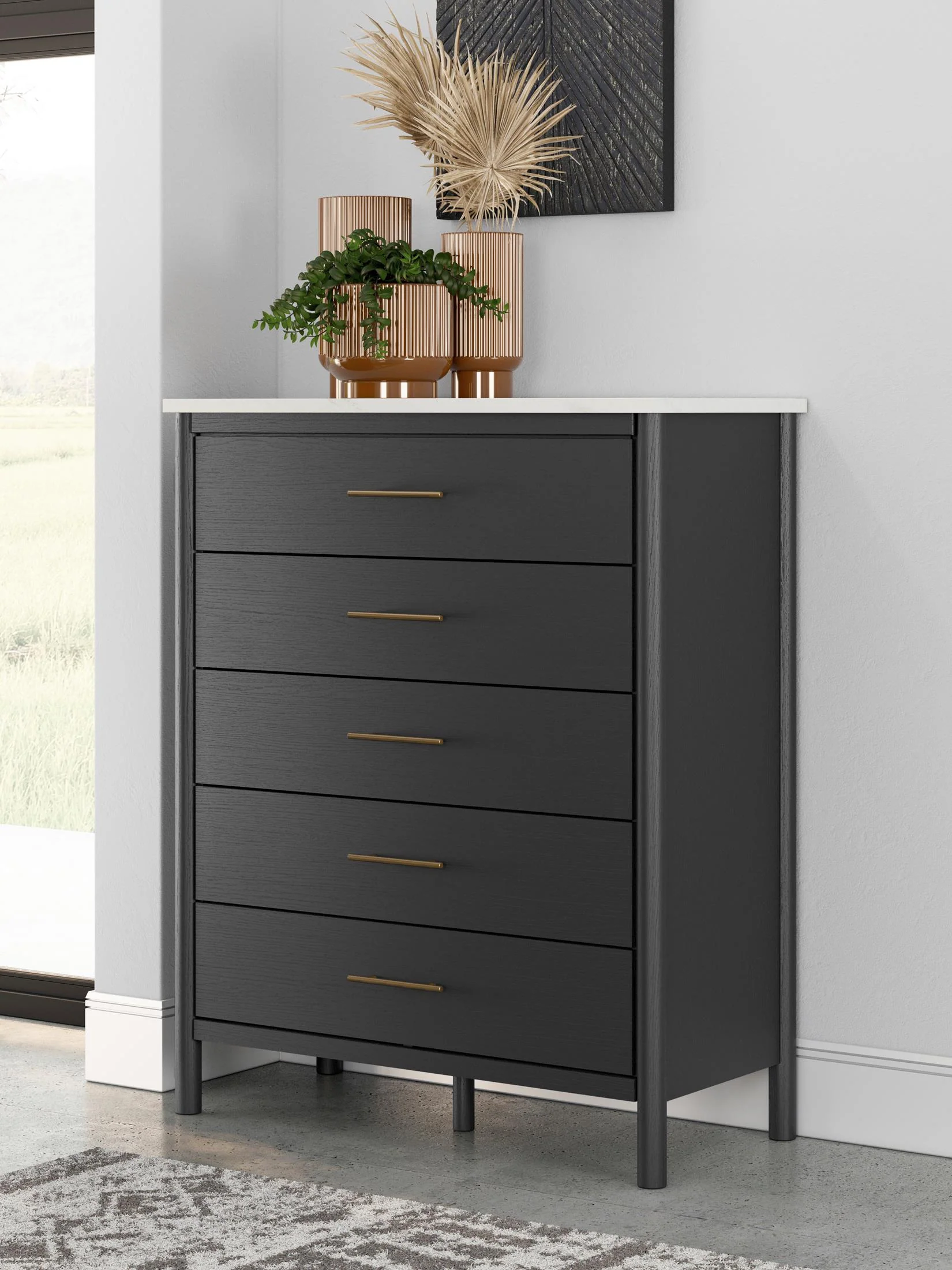 Cadmori Wide Chest of Drawers - Image 2