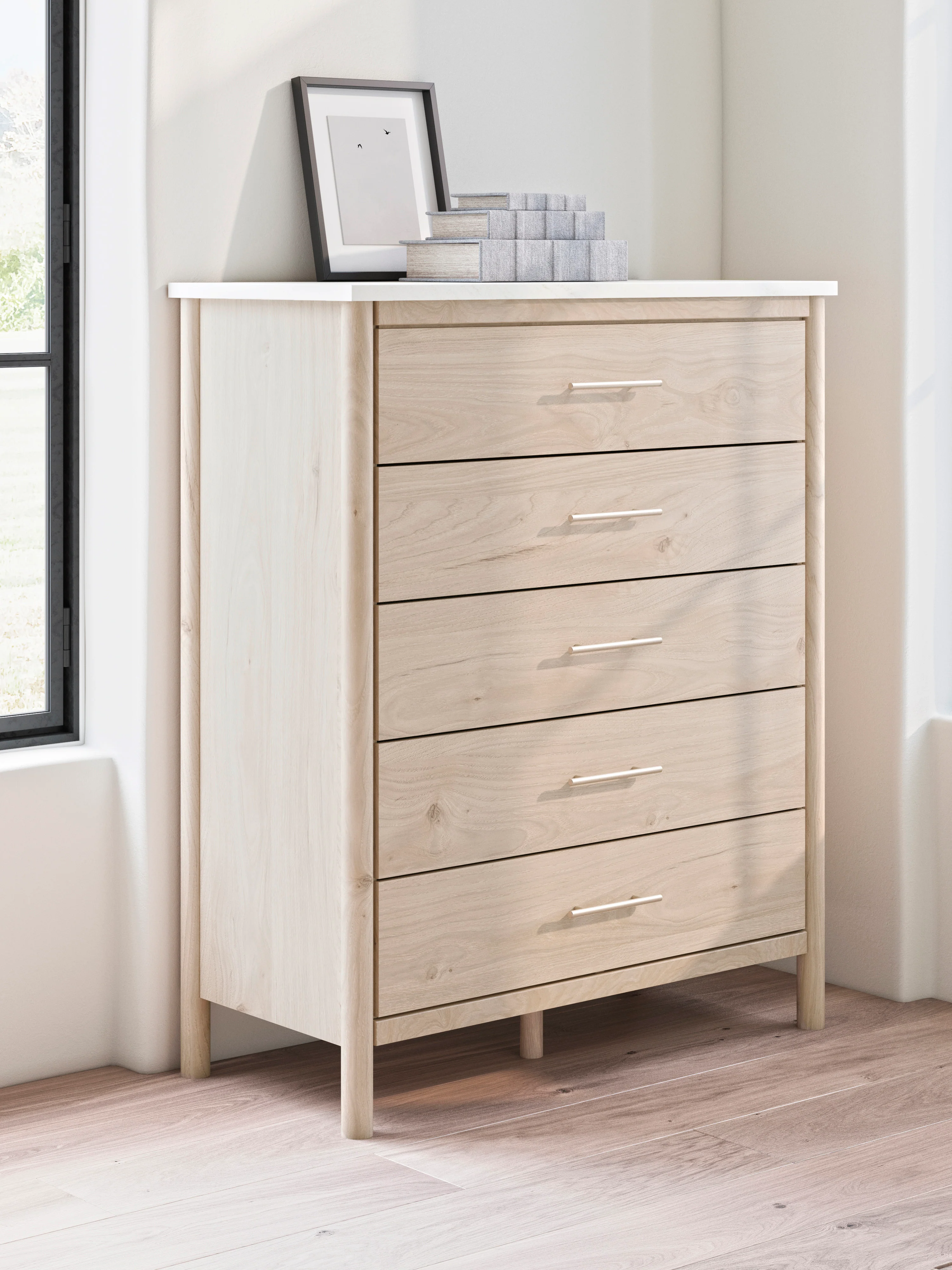 Cadmori Wide Chest of Drawers - Image 9