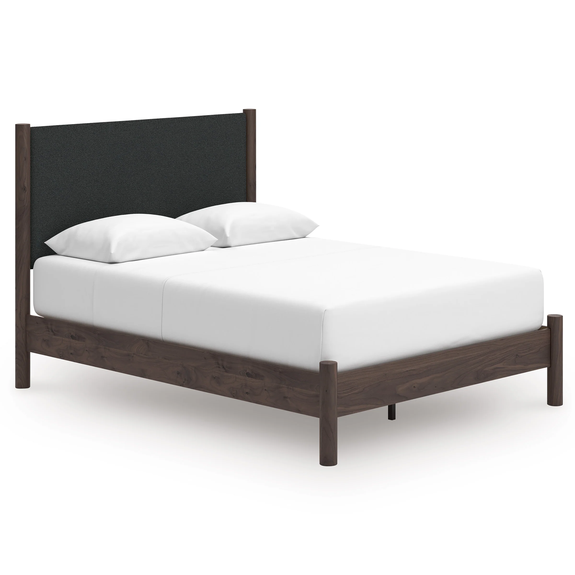 Cadmori Upholstered Panel Platform Bed - Image 12