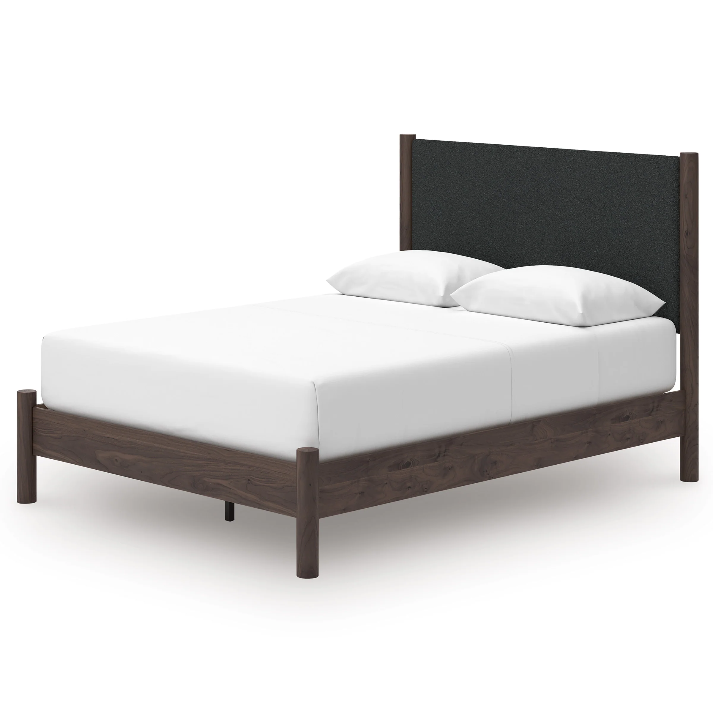 Cadmori Upholstered Panel Platform Bed - Image 13