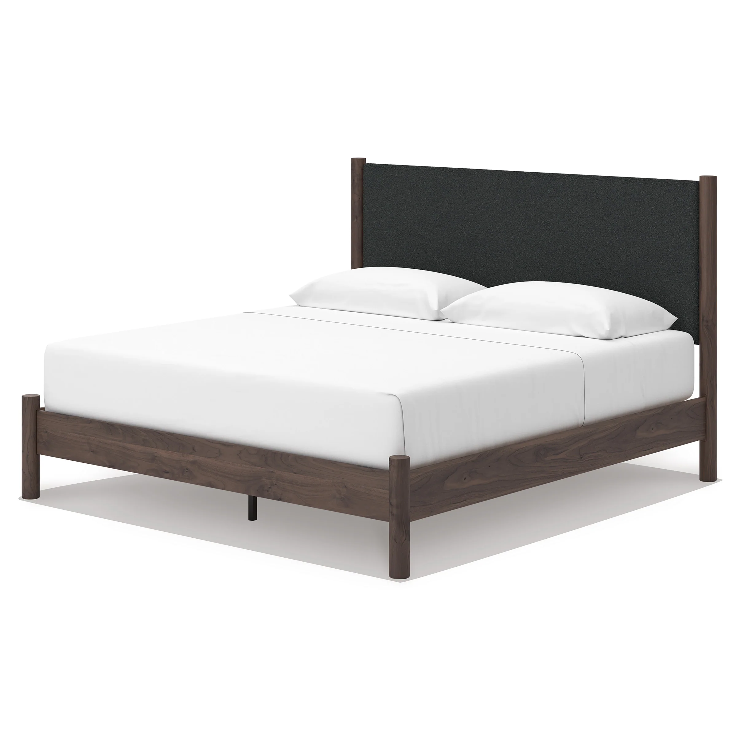 Cadmori Upholstered Panel Platform Bed - Image 19