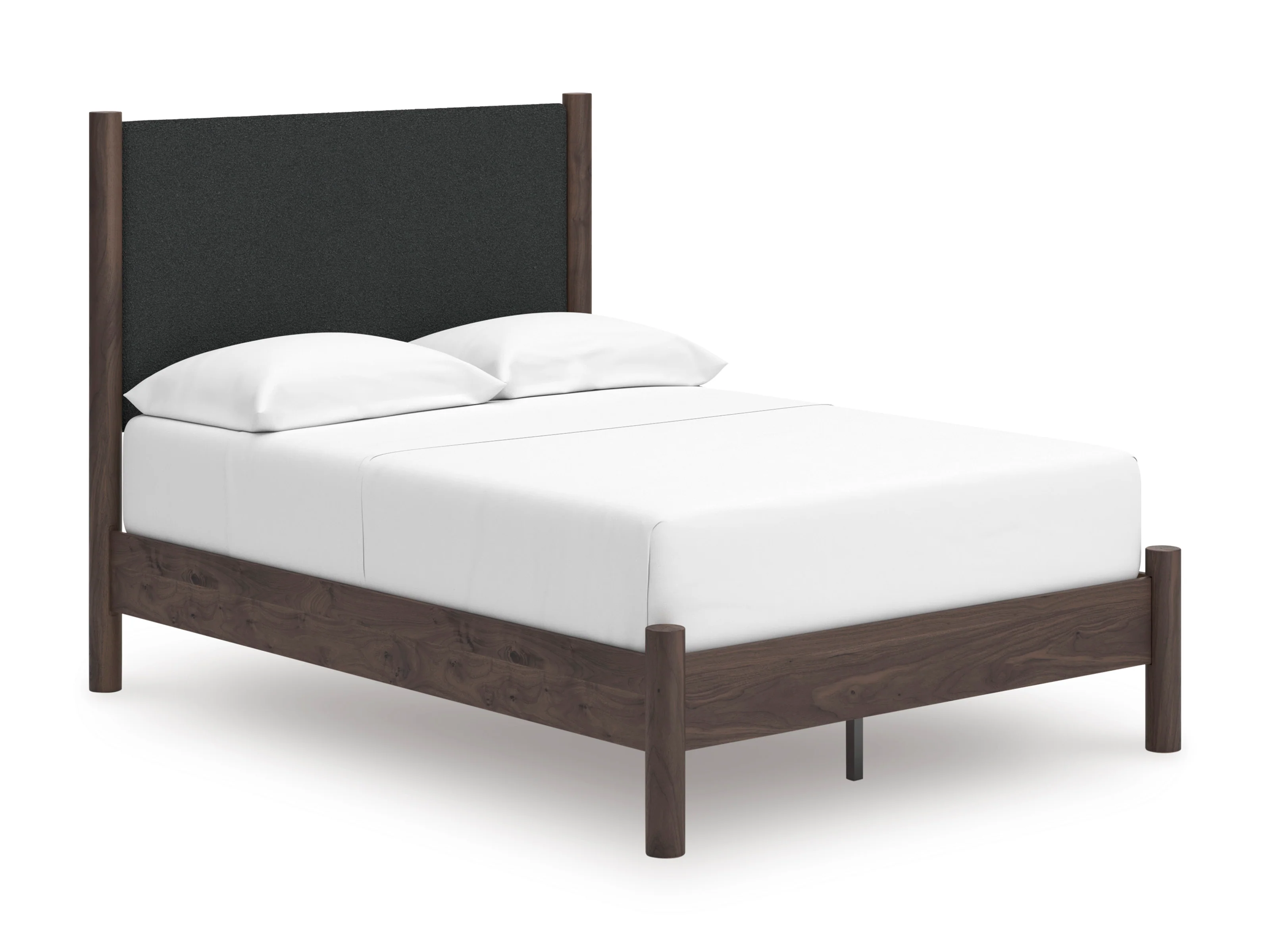 Cadmori Upholstered Panel Platform Bed - Image 7