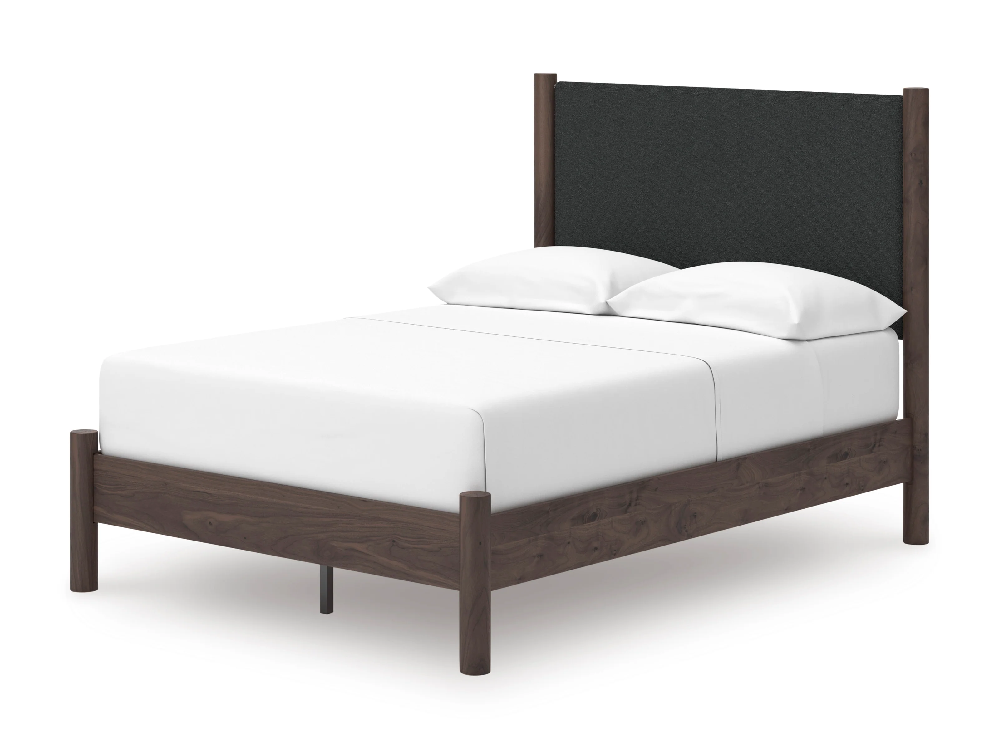 Cadmori Upholstered Panel Platform Bed - Image 8