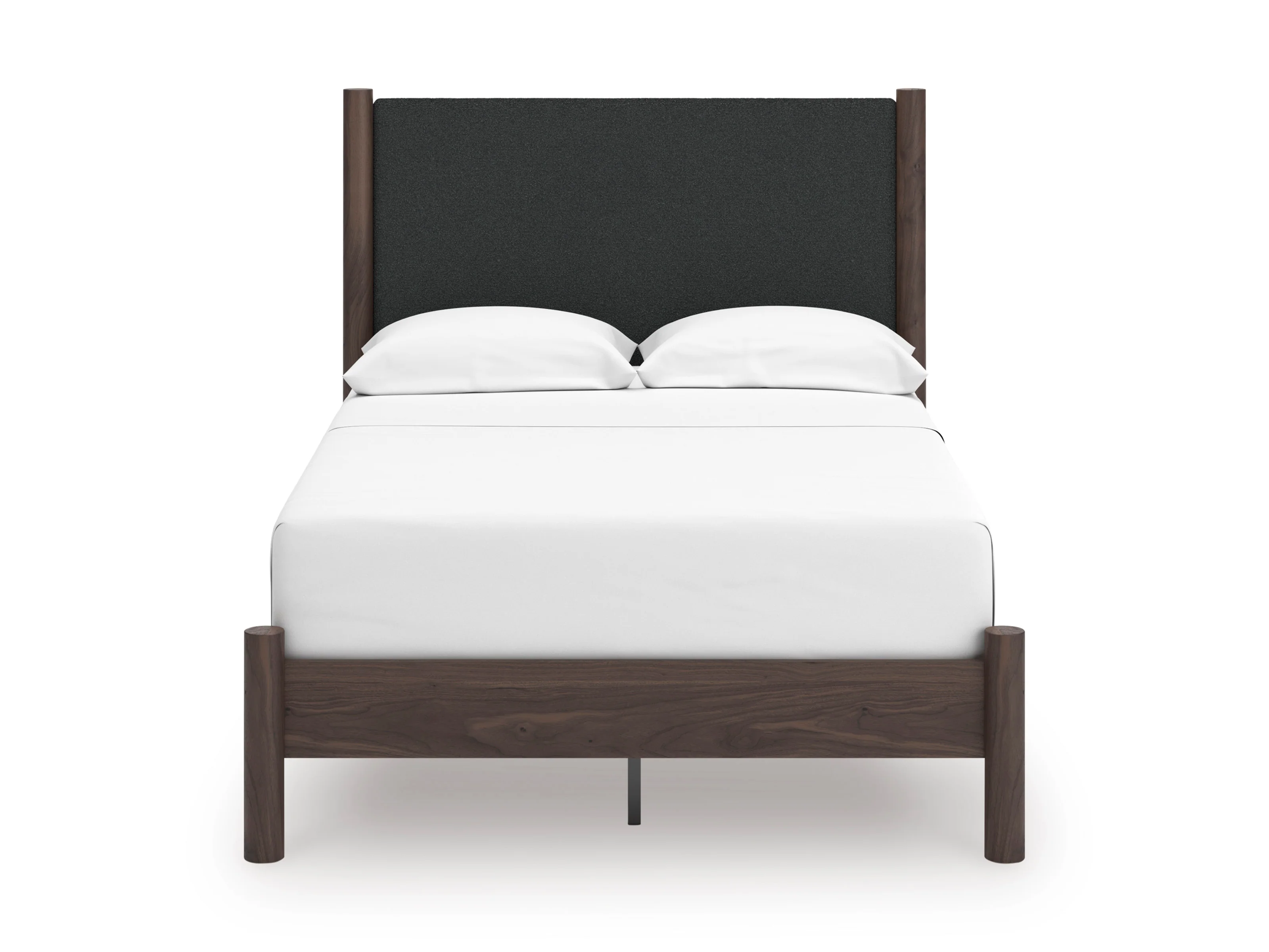 Cadmori Upholstered Panel Platform Bed - Image 9