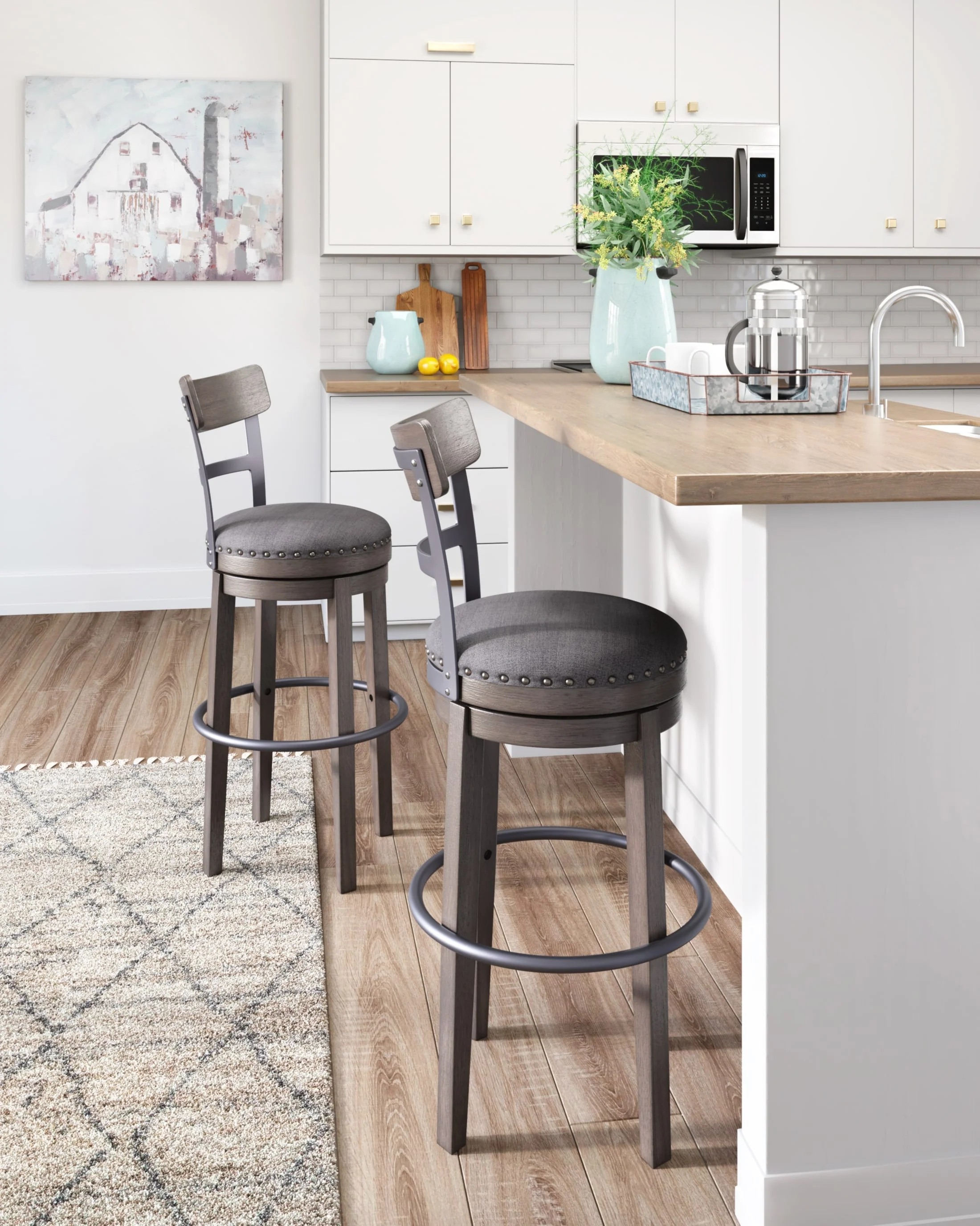 Caitbrook Bar Height Bar Stool - Image 2
