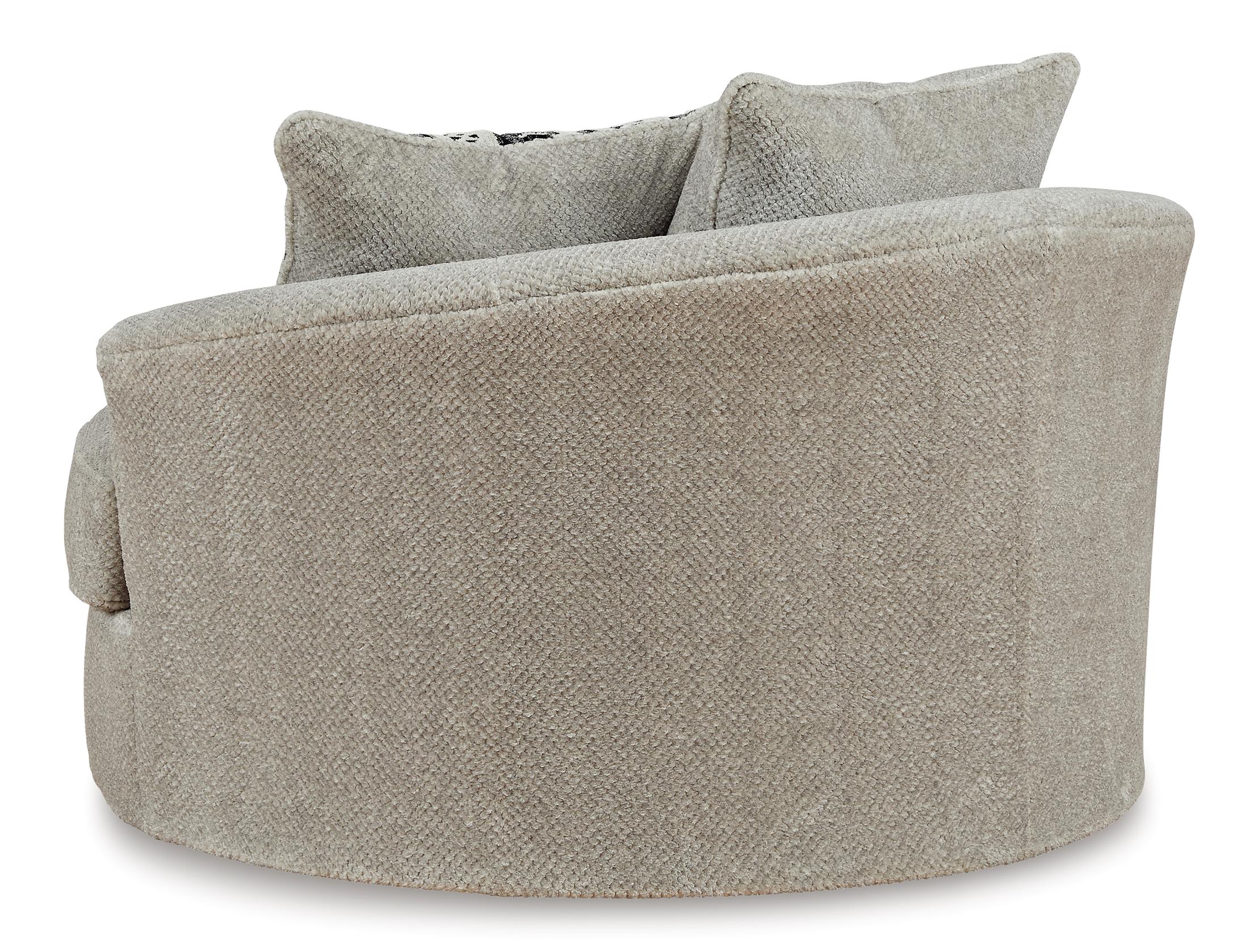 Calnita Oversized Swivel Accent Chair - Image 5