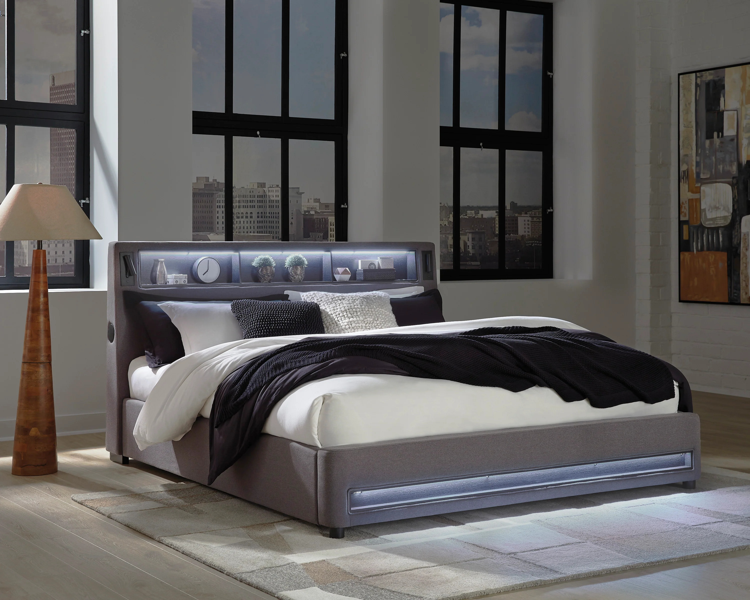 Cayberry Upholstered Bed - Image 10