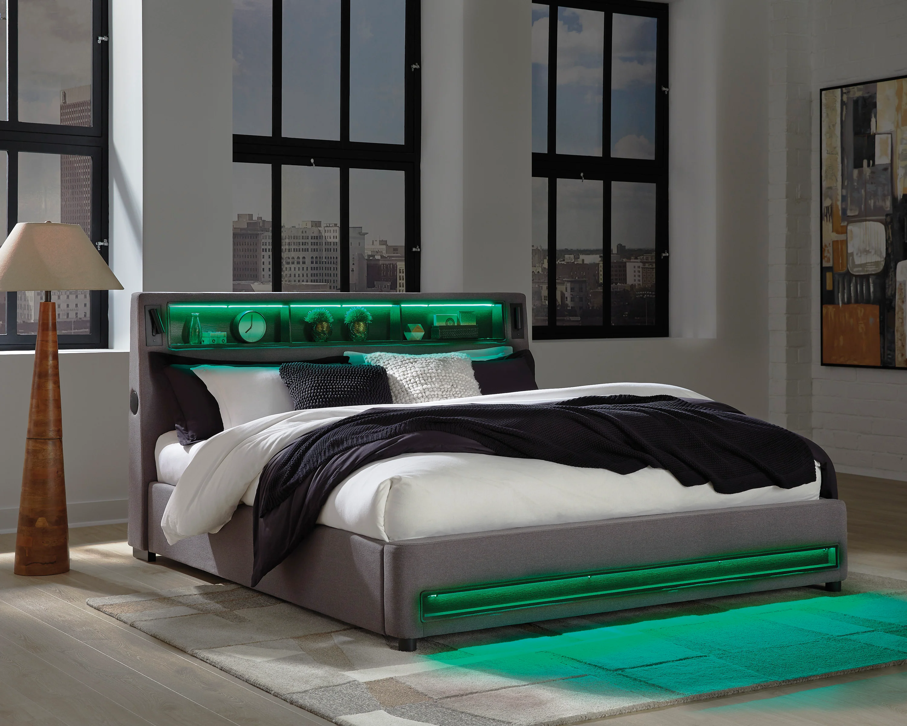 Cayberry Upholstered Bed - Image 7