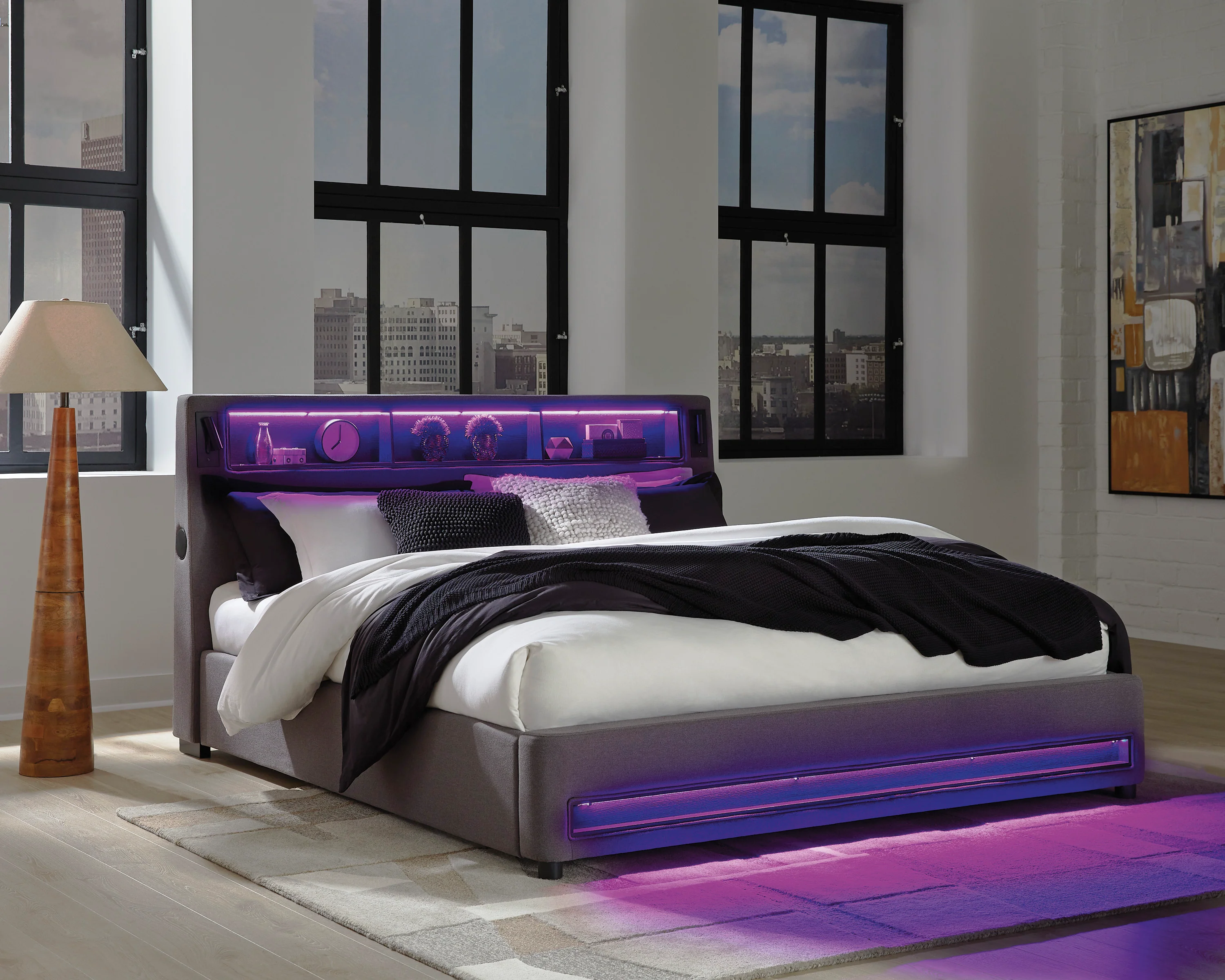 Cayberry Upholstered Bed - Image 8