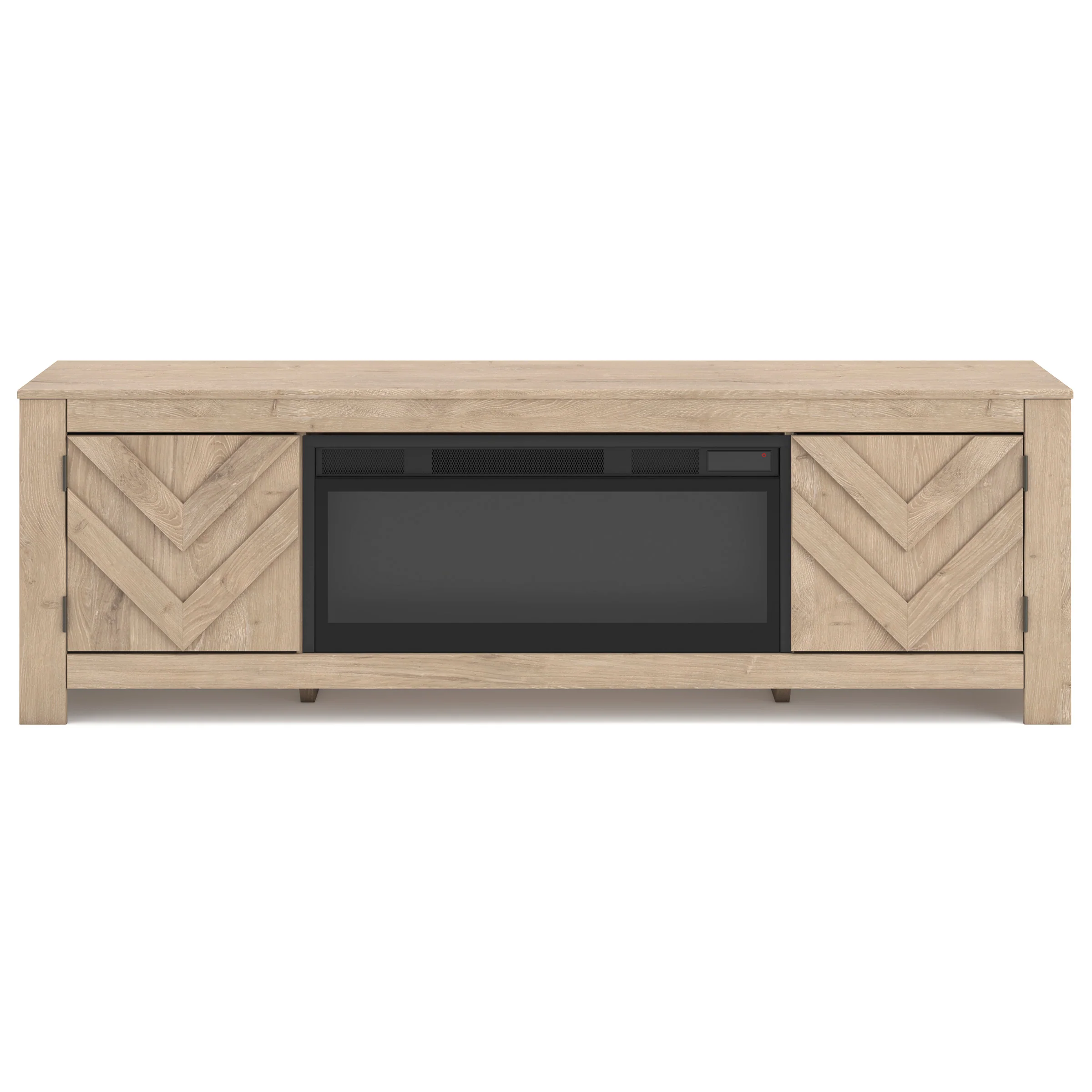 Cayboni Large TV Stand with Fireplace Option - Image 3