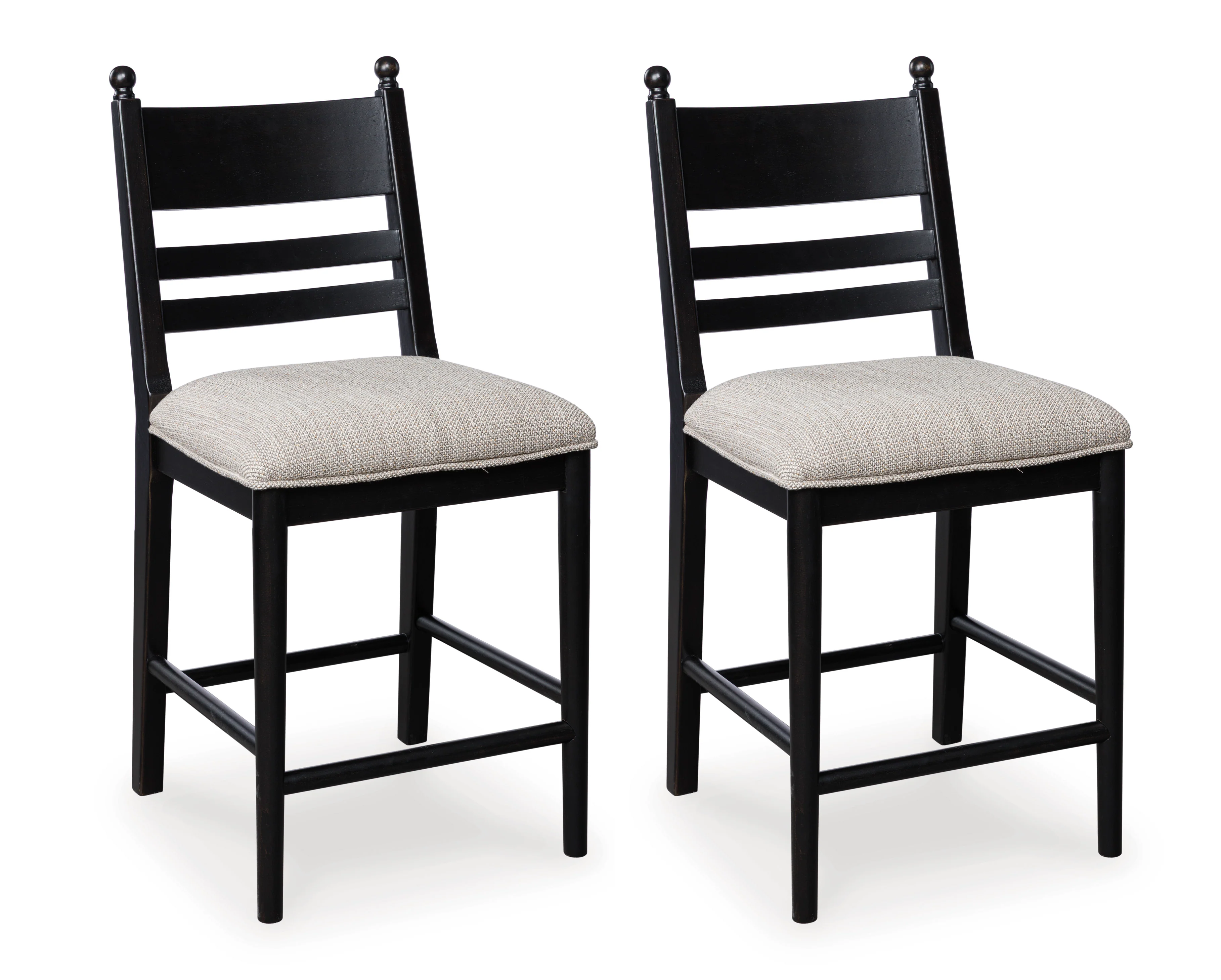 Chadworth Counter Height Upholstered Barstool (Set of 2)