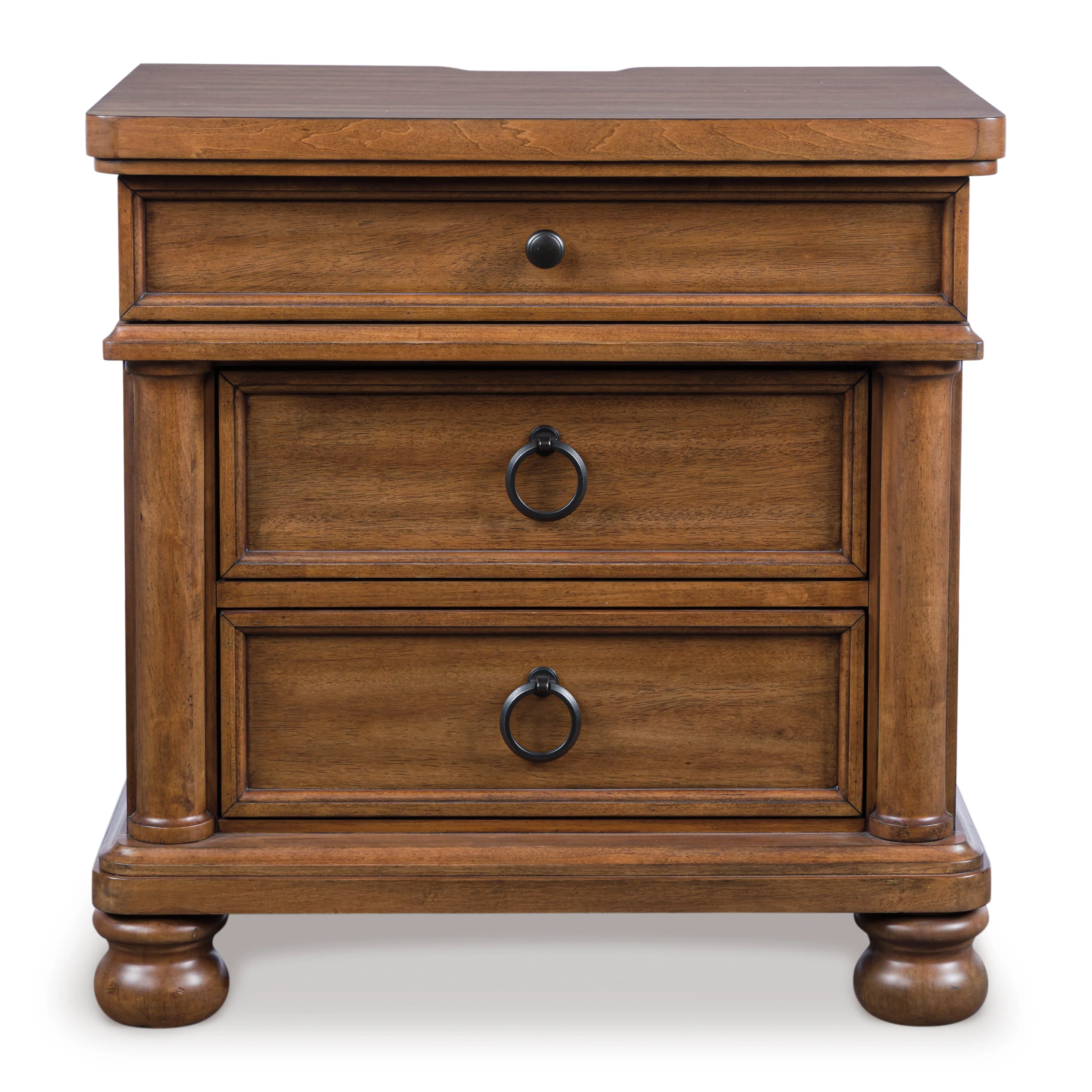 Chadworth Three Drawer Night Stand - Image 12