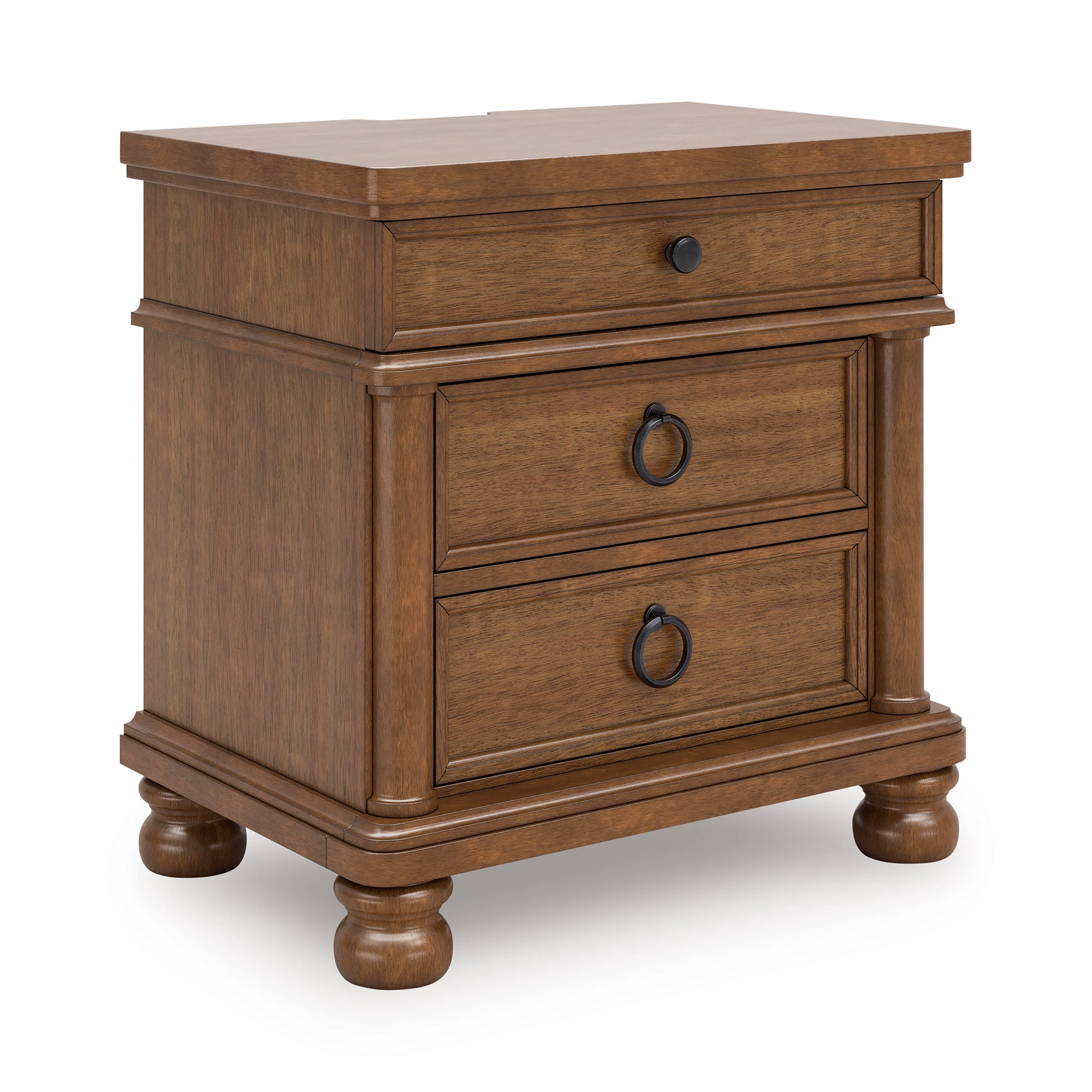 Chadworth Three Drawer Night Stand - Image 14
