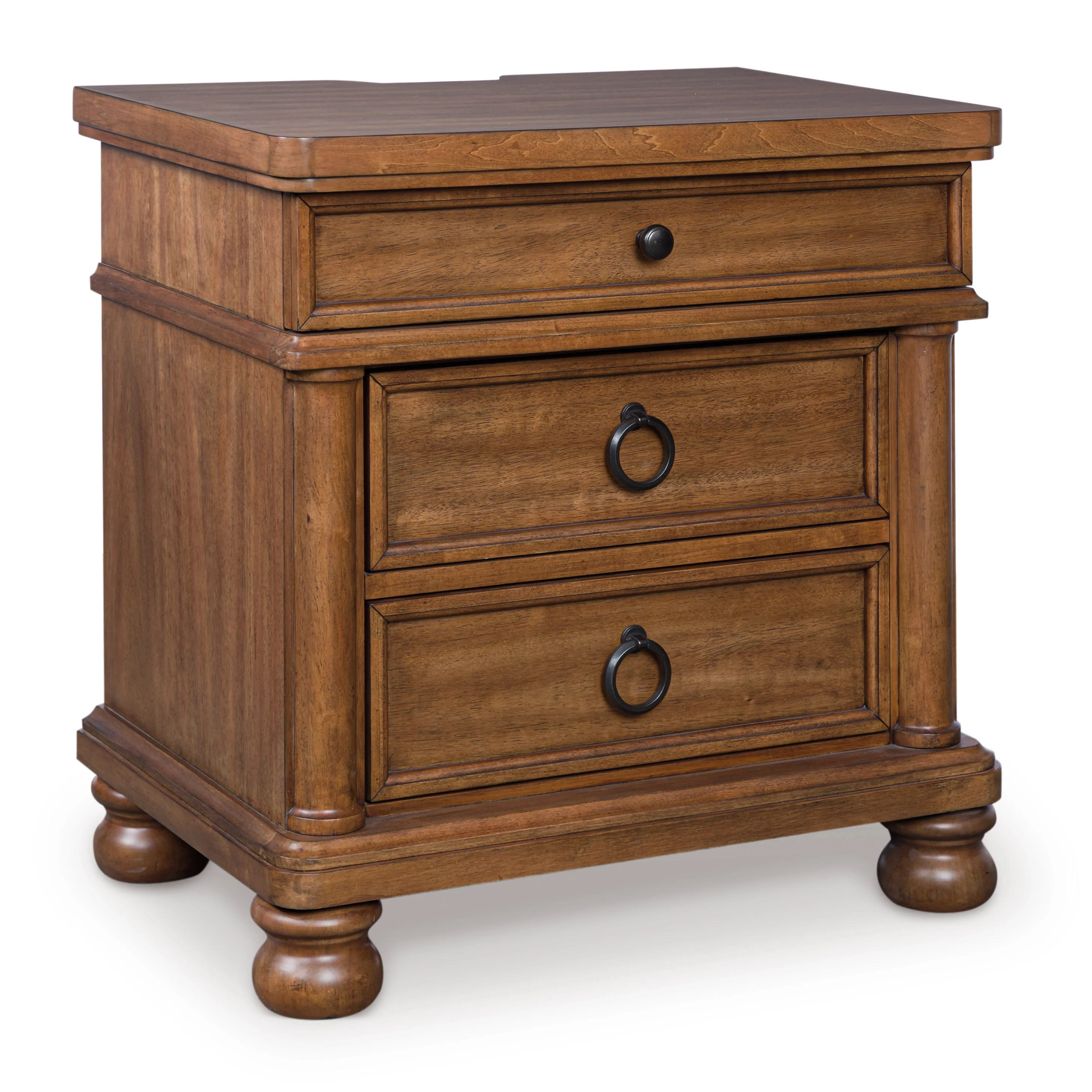 Chadworth Three Drawer Night Stand - Image 15