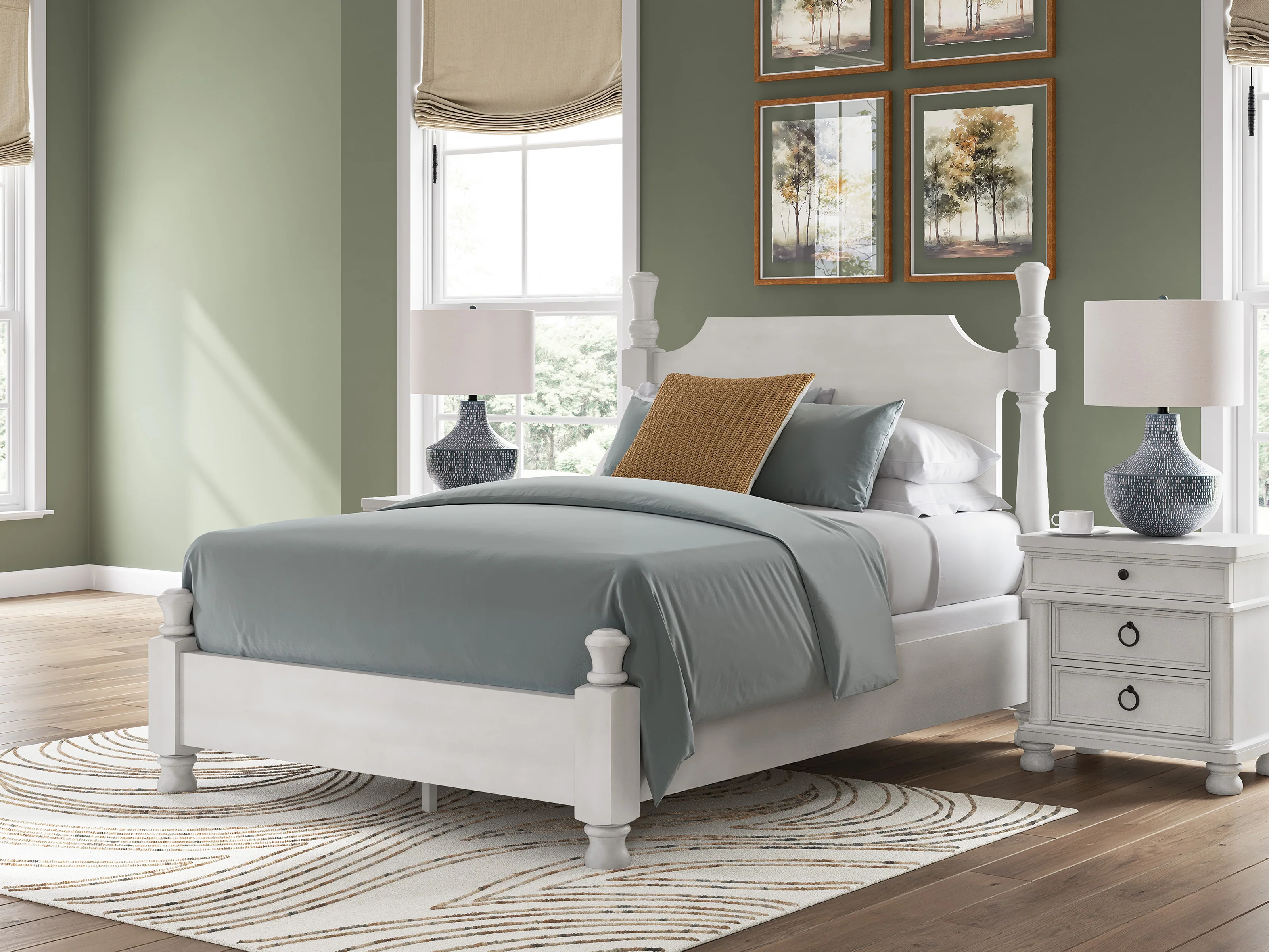 Chadworth Queen Poster Bed - Image 3